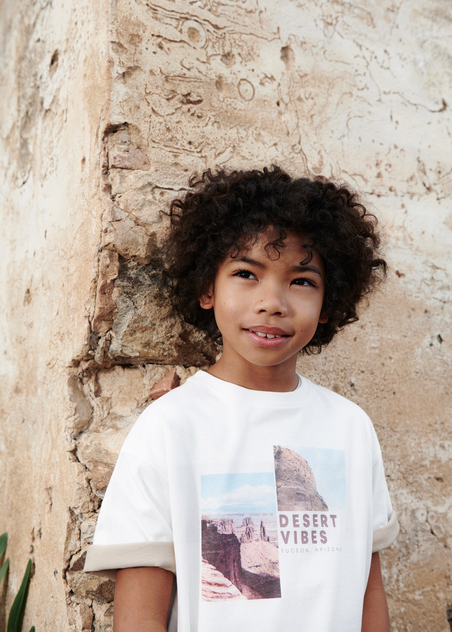 Printed cotton-blend T-shirt - Details of the article 5