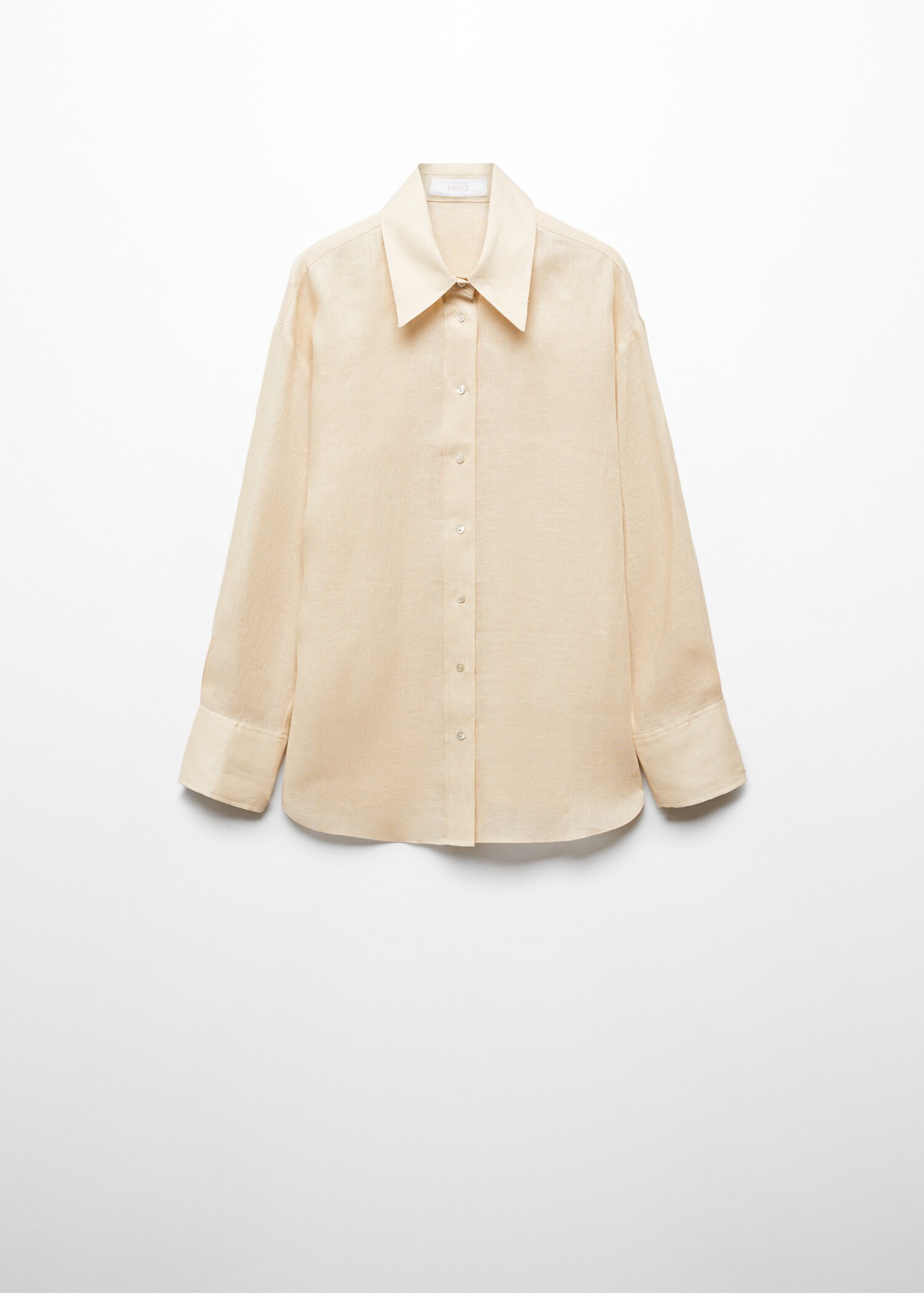 Chemise lin détail nœud - Article sans modèle