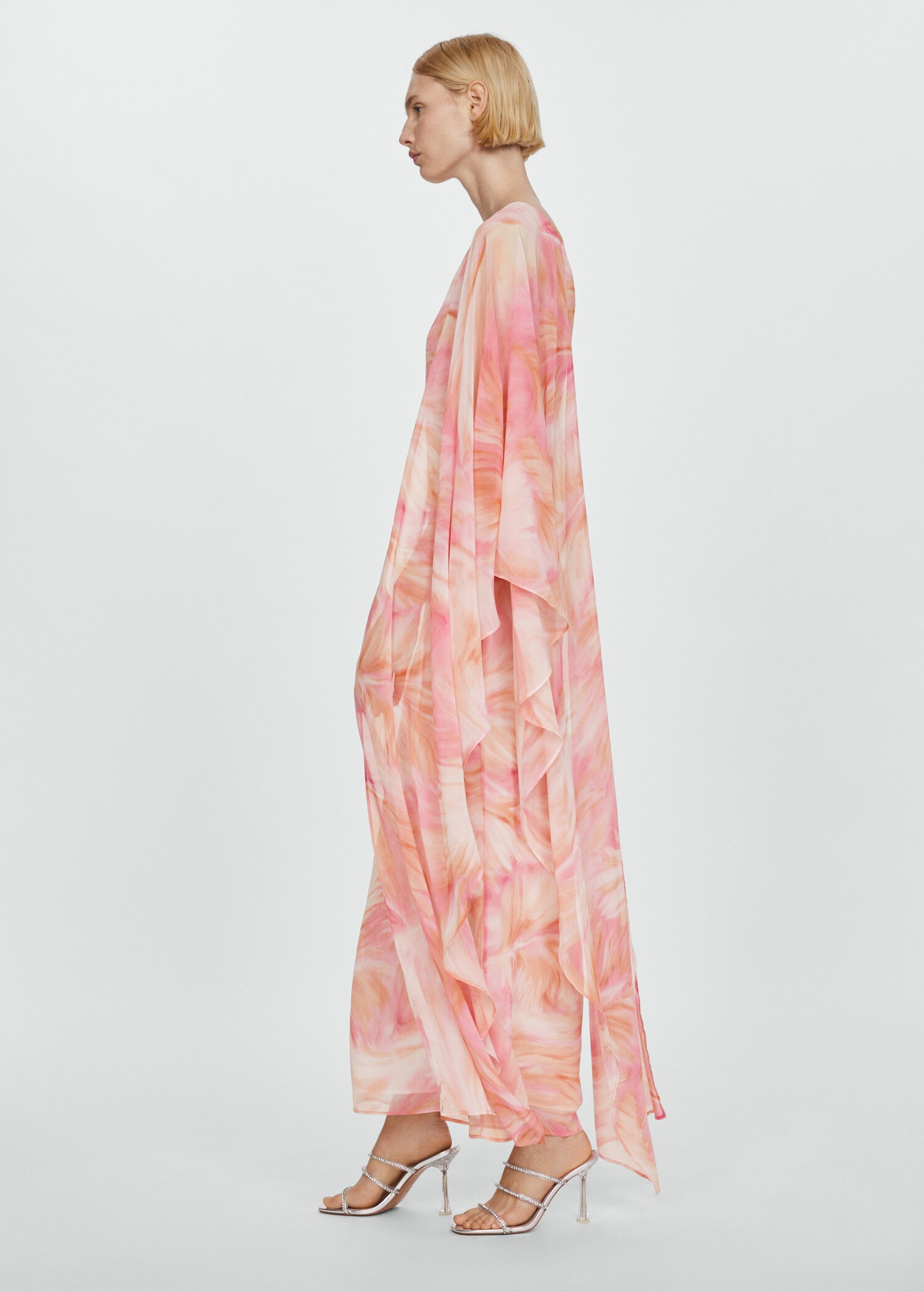 Robe imprimée manche volant - Détail de l'article 2