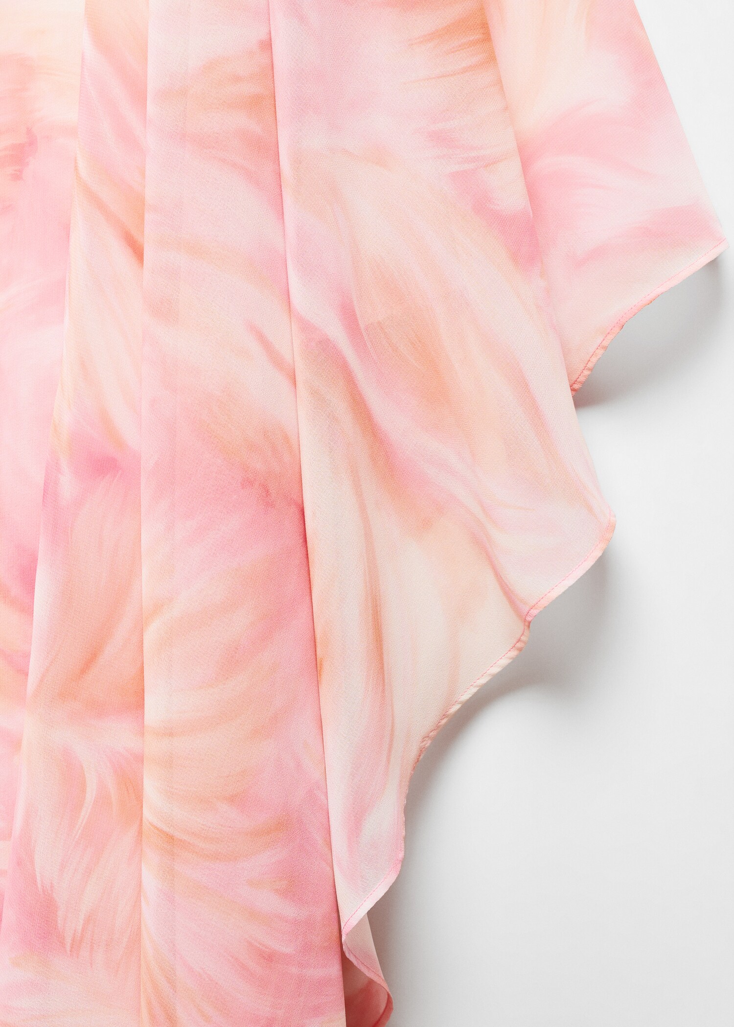 Robe imprimée manche volant - Détail de l'article 8