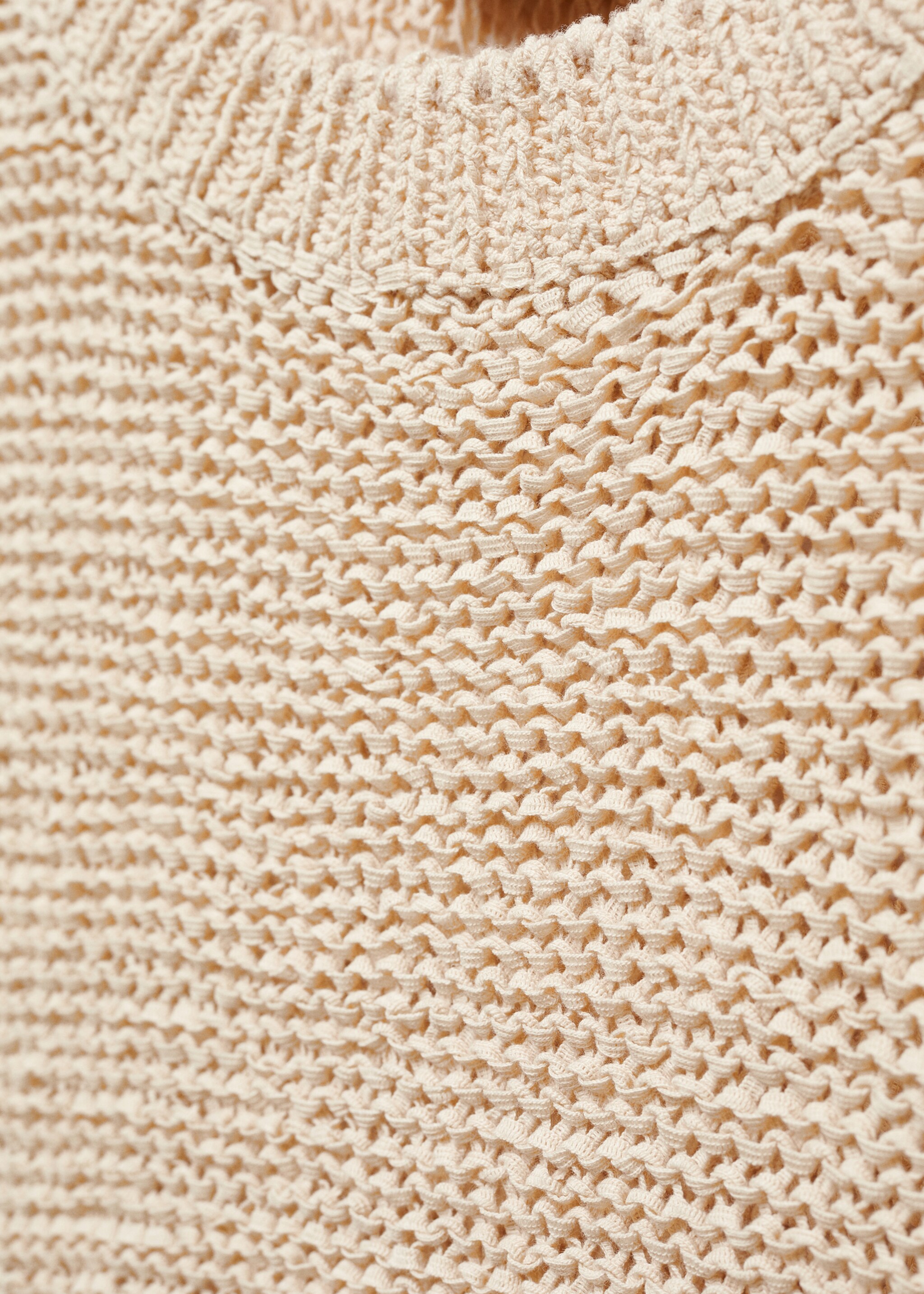 Kurzärmliger Pullover aus 100 % Baumwolle - Detail des Artikels 8
