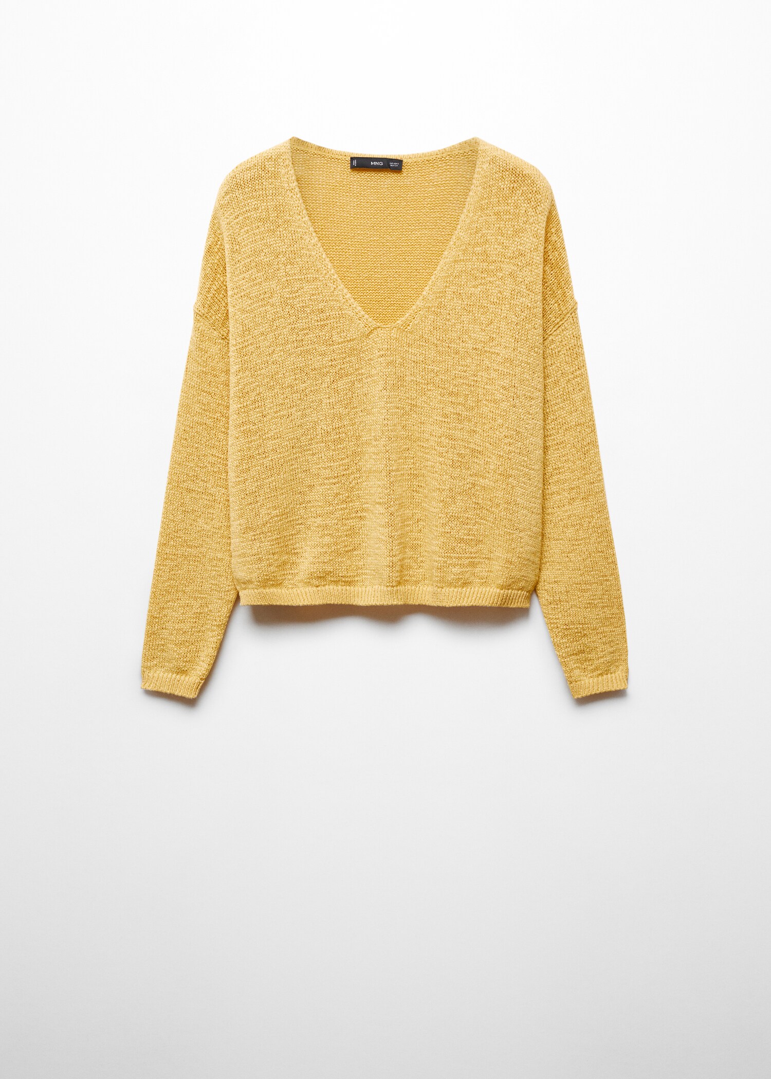 Pull-over maille fine col V - Article sans modèle