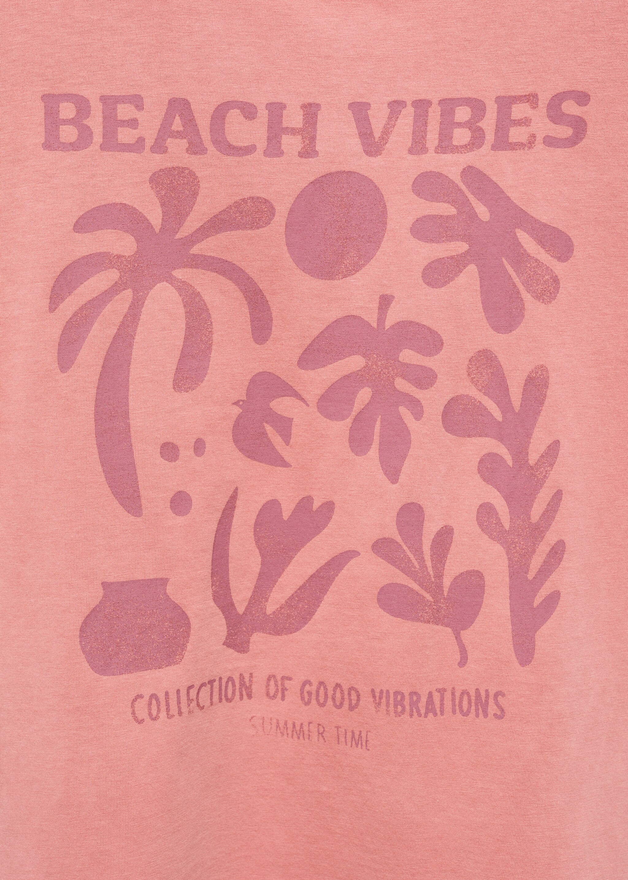 T-shirt coton imprimé - Détail de l'article 8, Fraise. Ref: 67007731-00.