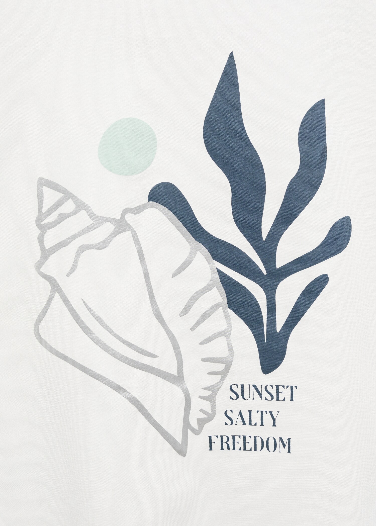 Printed cotton-blend T-shirt - Details of the article 8