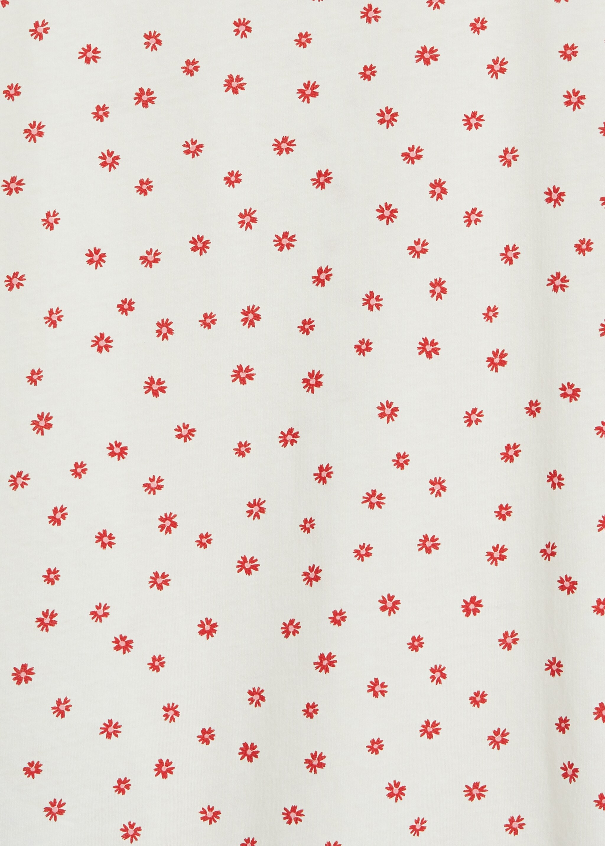 Printed cotton-blend t-shirt - Details of the article 0