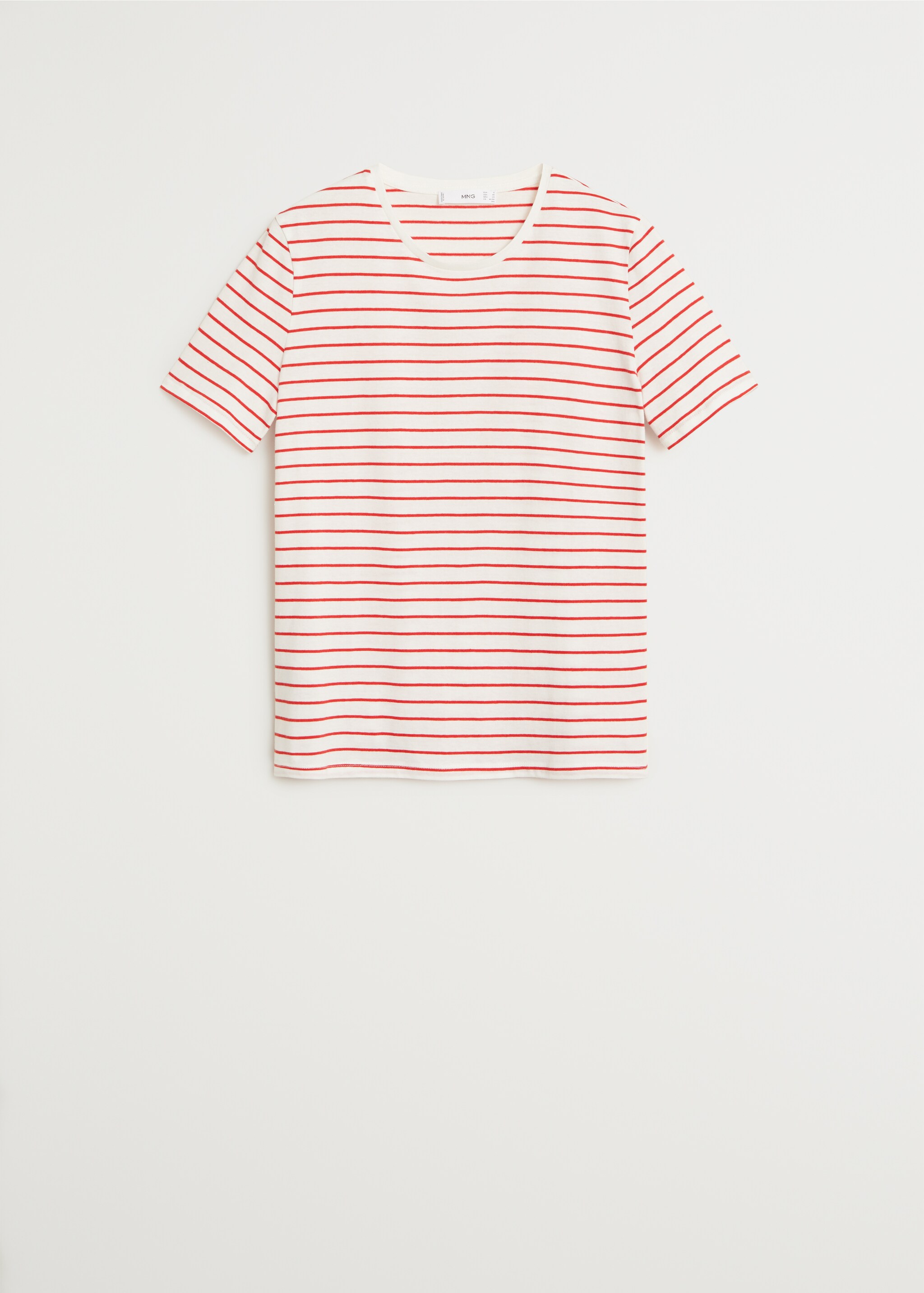 Printed cotton-blend t-shirt - Article without model