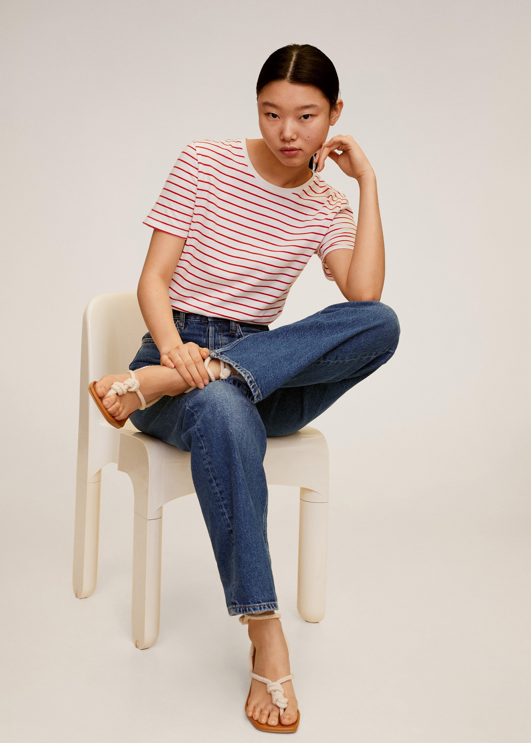 Printed cotton-blend t-shirt - Details of the article 2