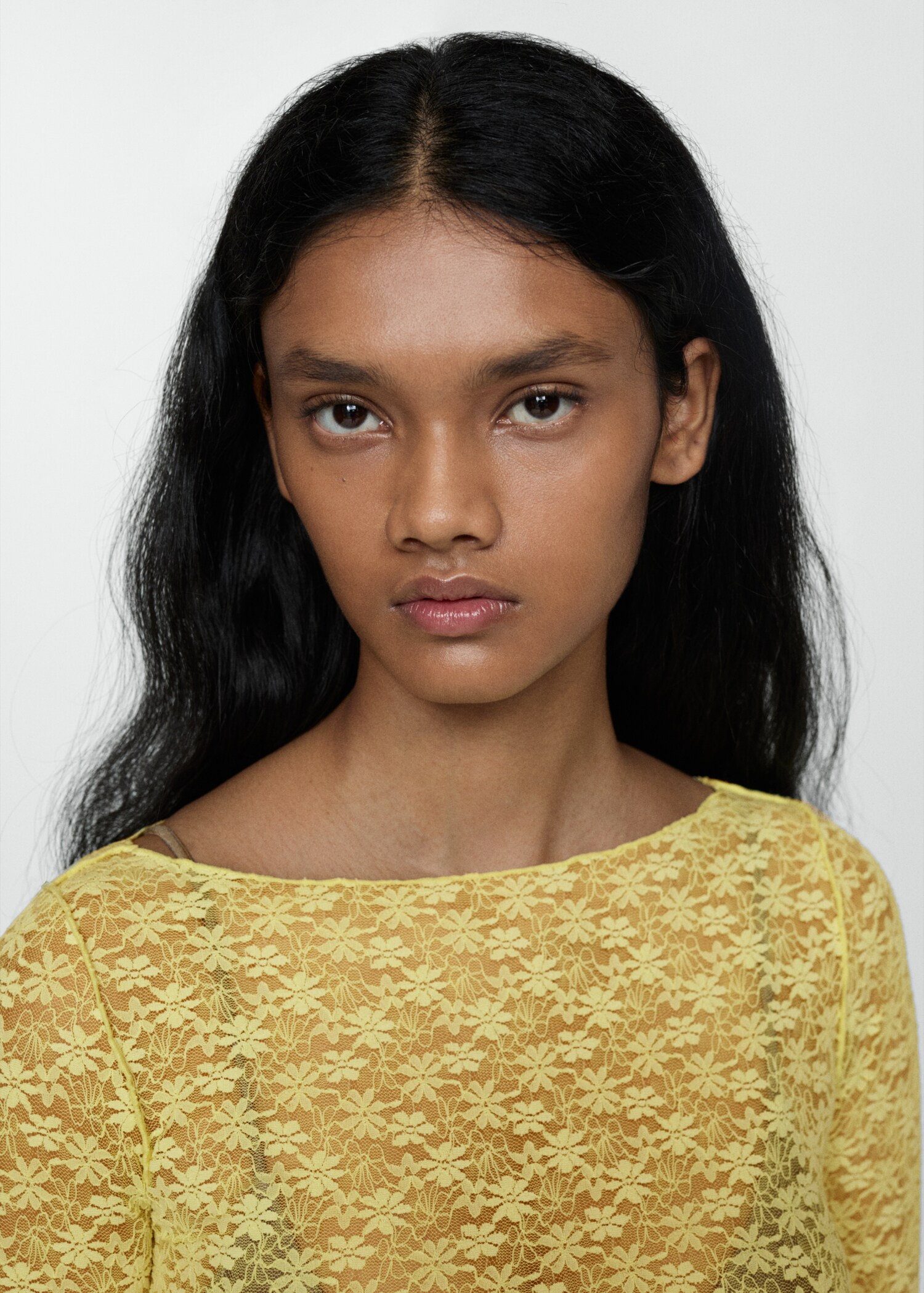 Camiseta encaje floral - Detalle del artículo 1