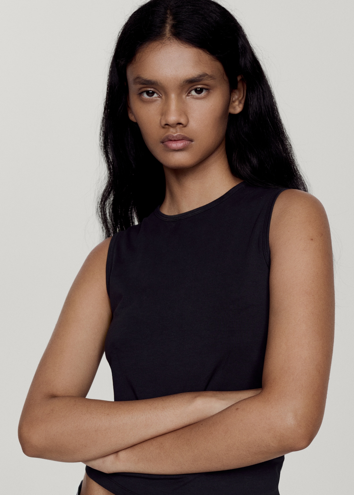 Cotton tank top Women MANGO OUTLET USA