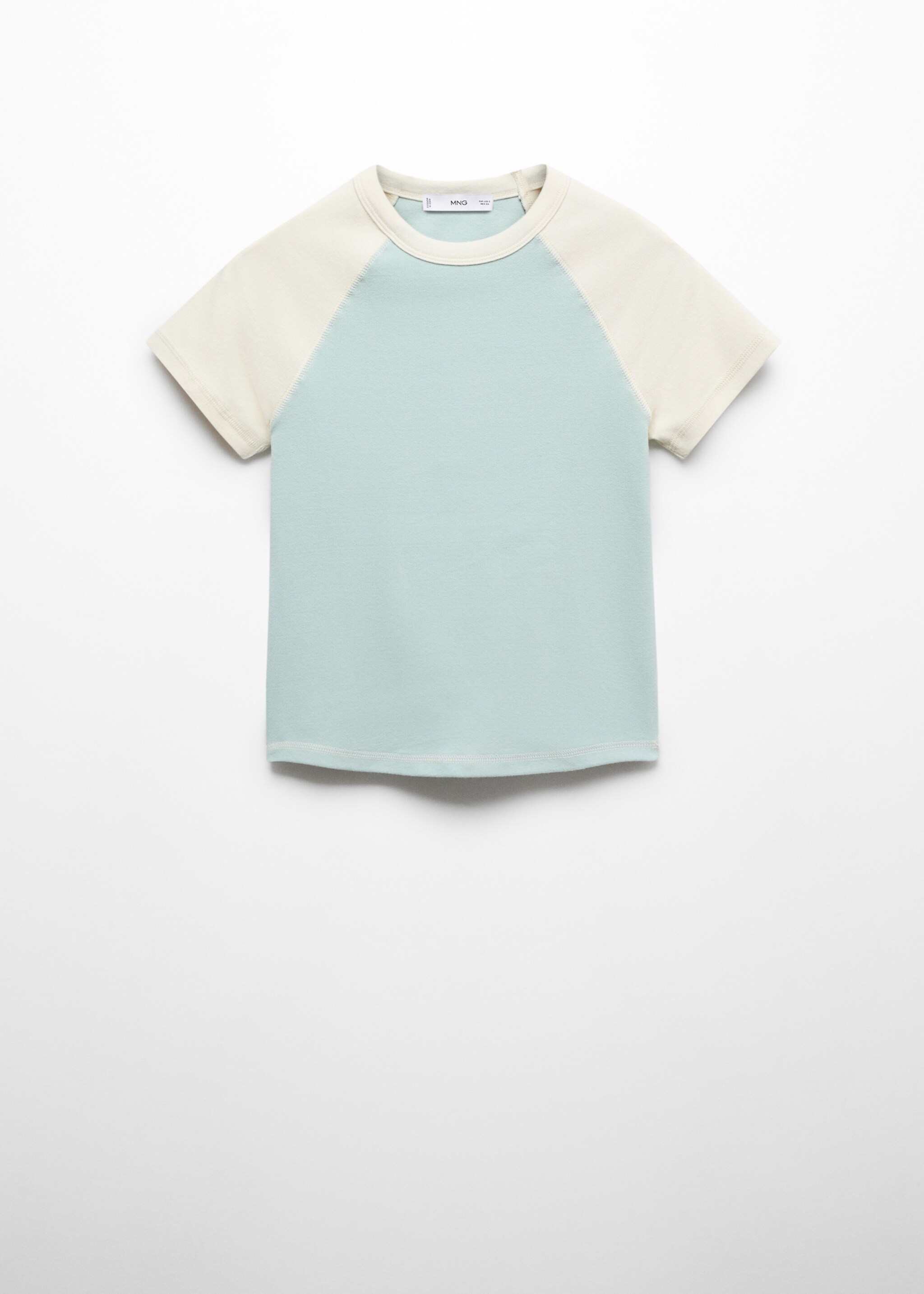 Camiseta algodón bicolor - Artículo sin modelo