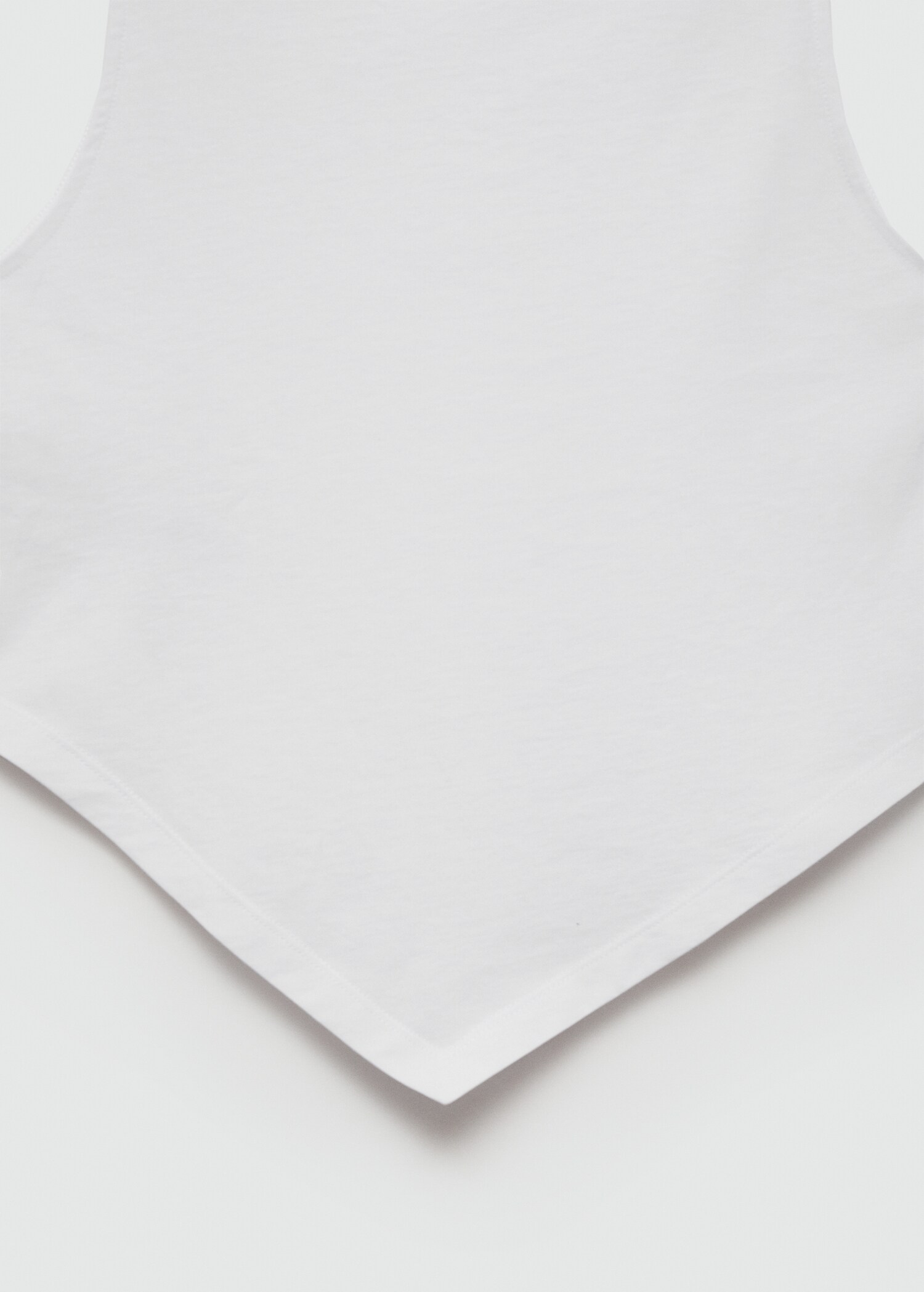 Asymmetrical crop top - Details of the article 8