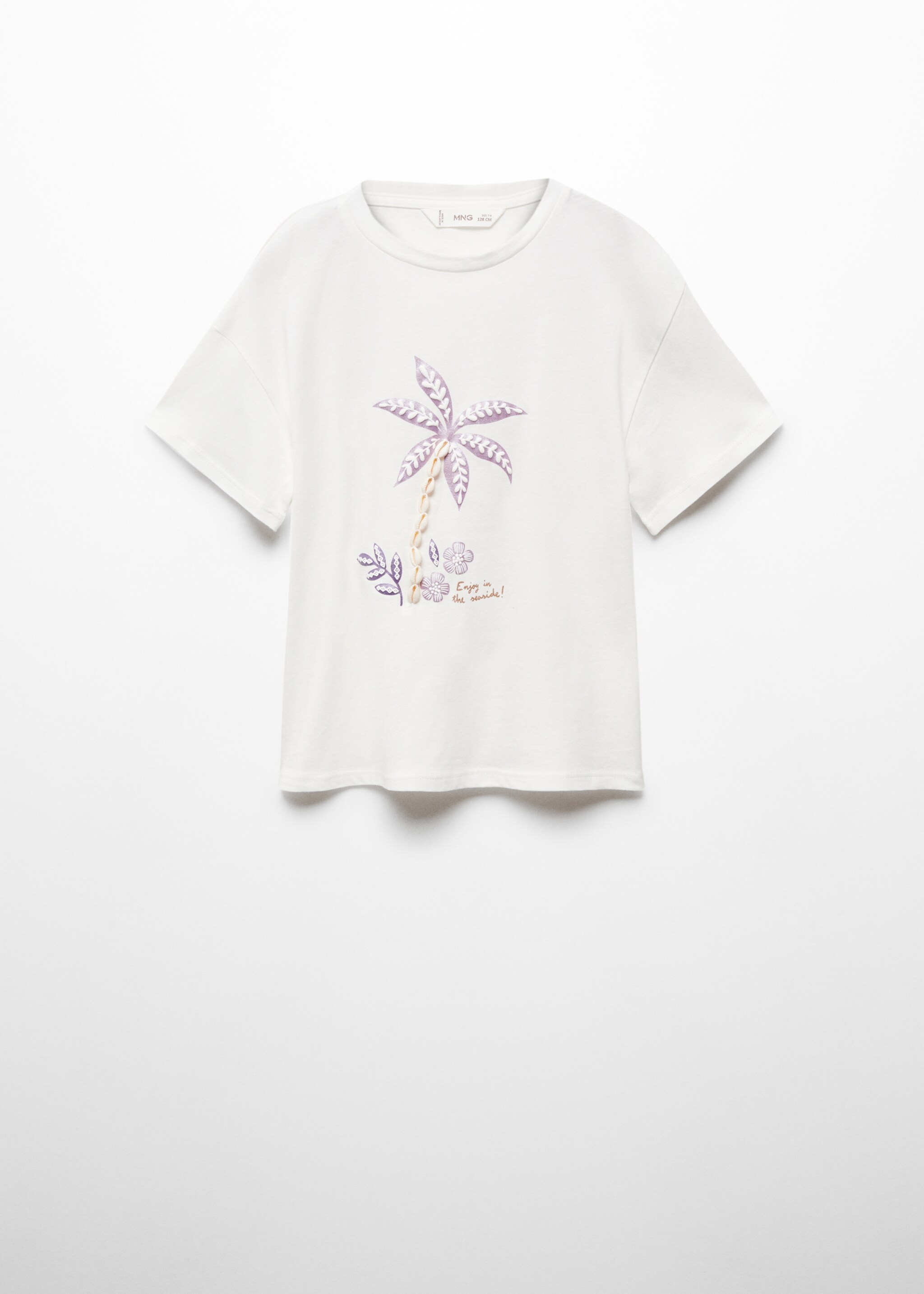 Palm print T-shirt - Article without model