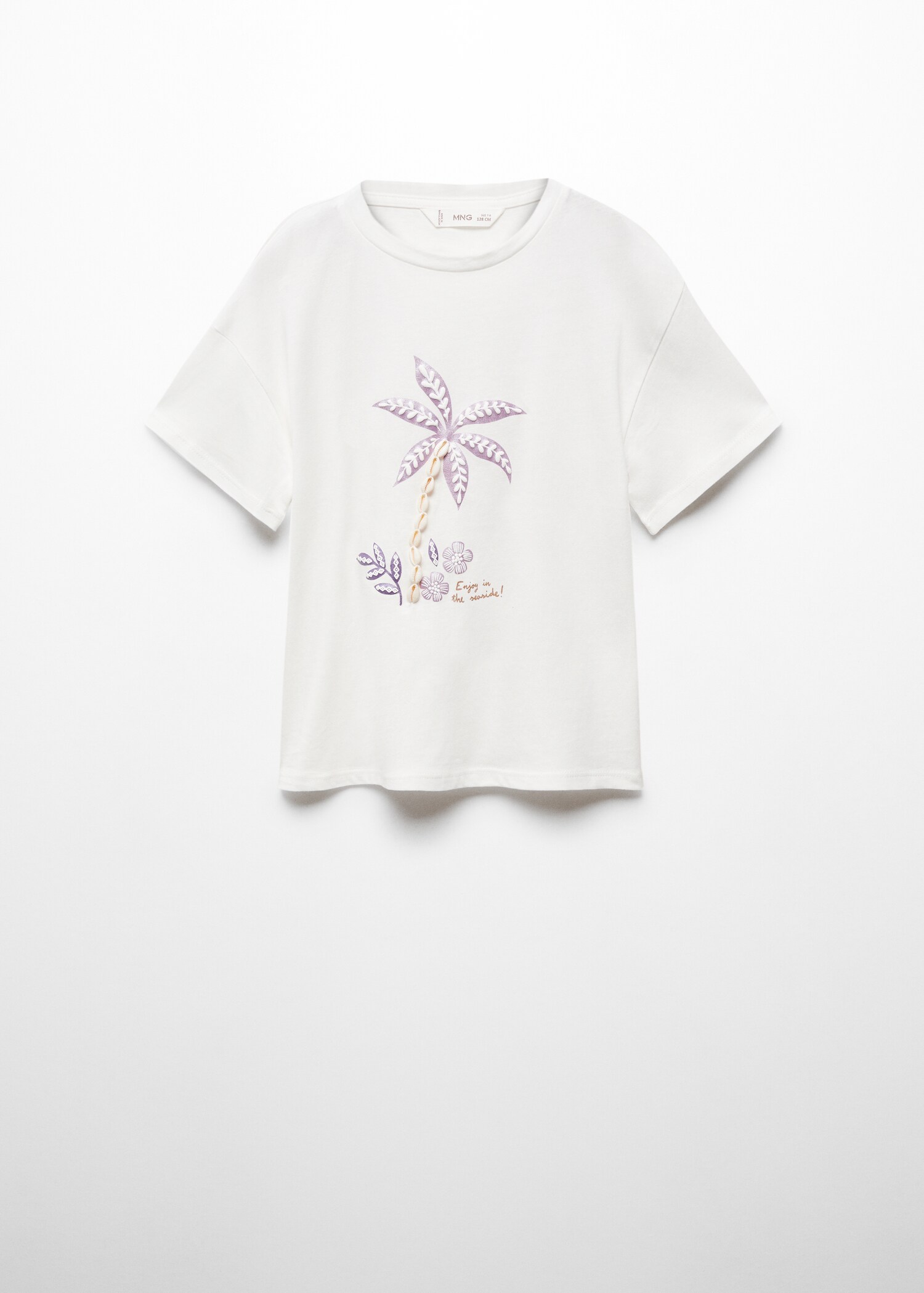 Palm print T-shirt - Article without model