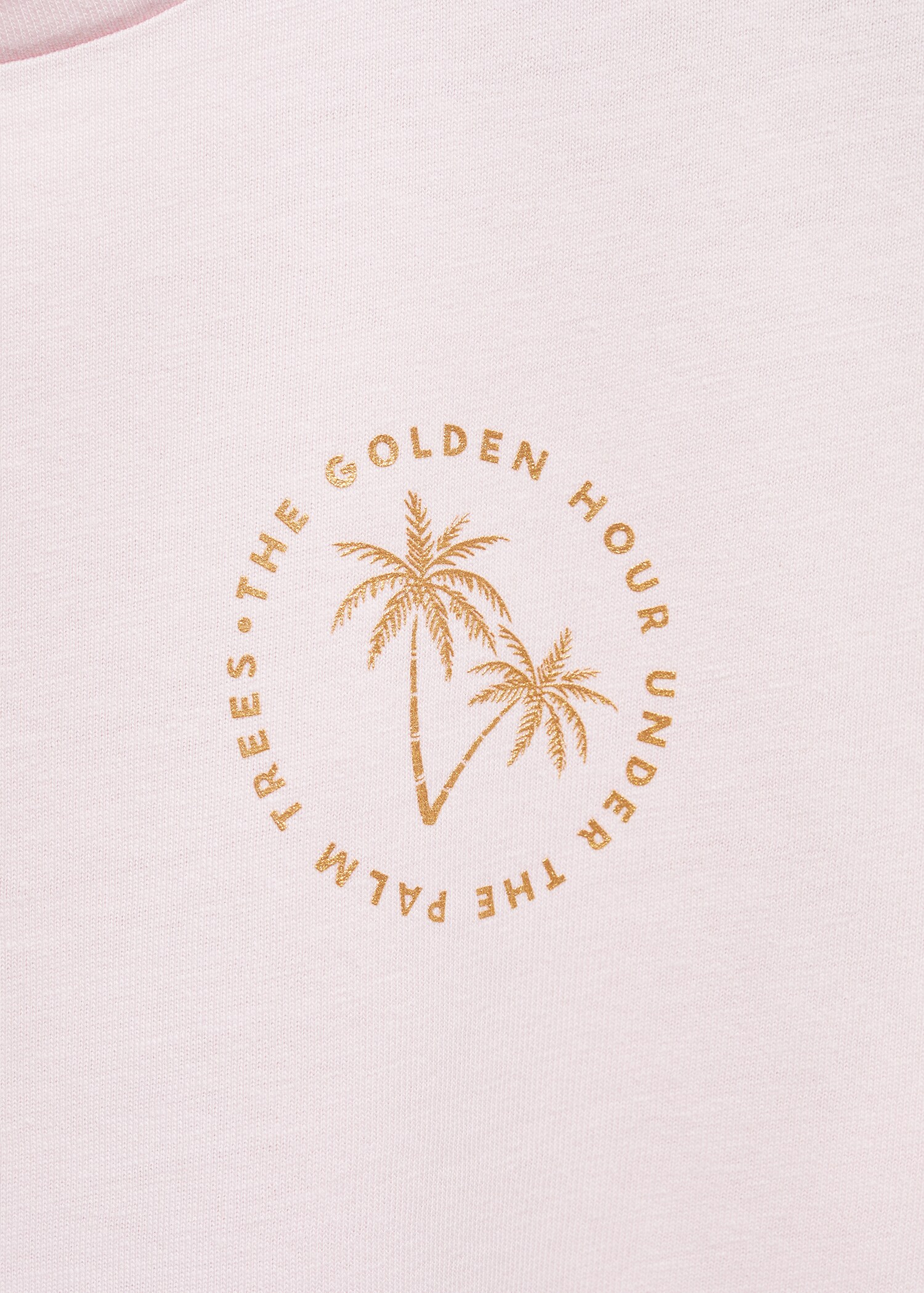 Printed message T-shirt - Details of the article 8