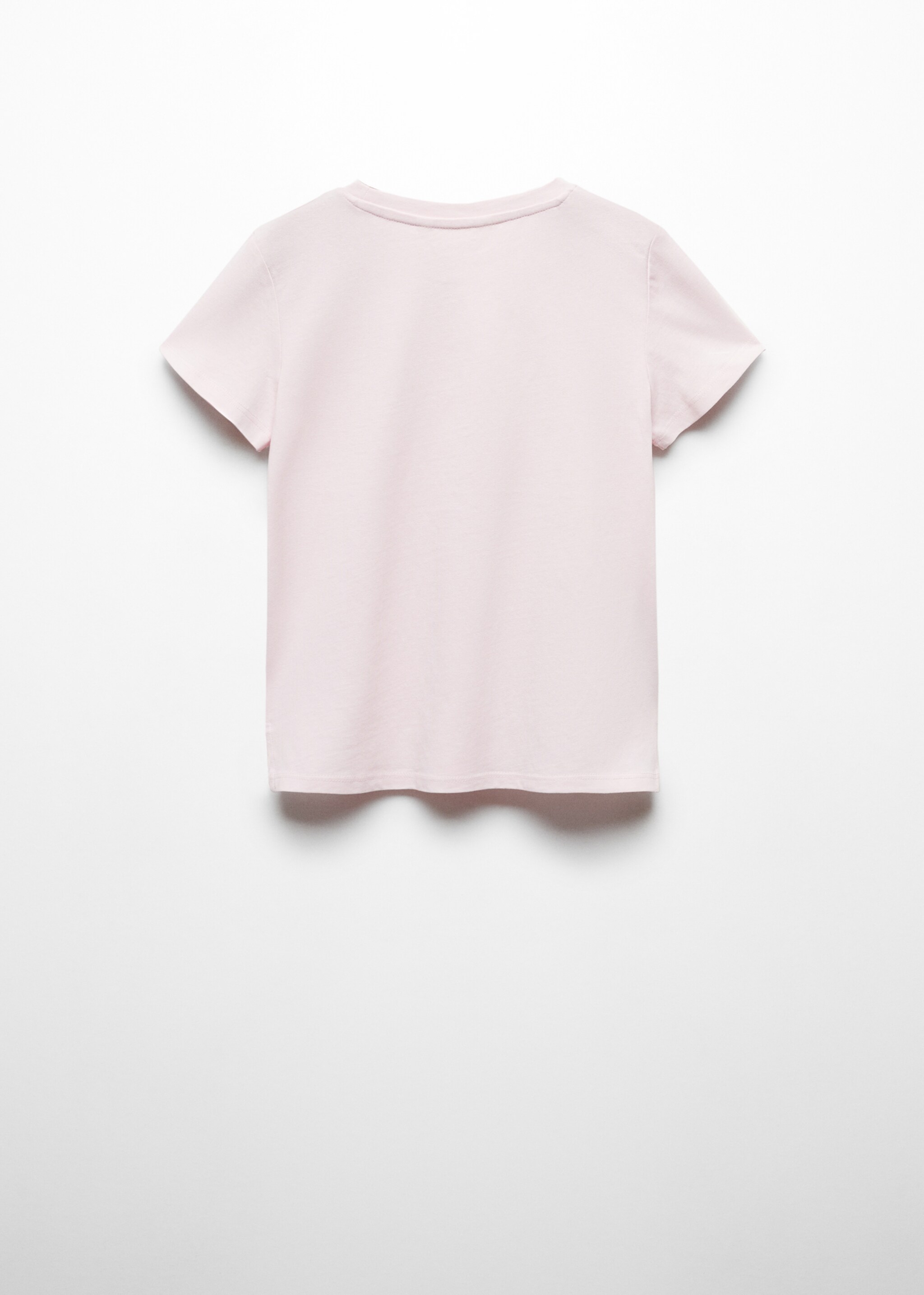 T-Shirt mit Textaufdruck - Rückseite des Artikels