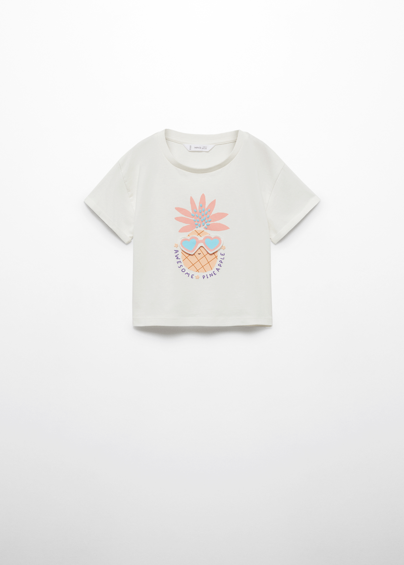 T-shirt coton relief ananas - Détail de l'article 9