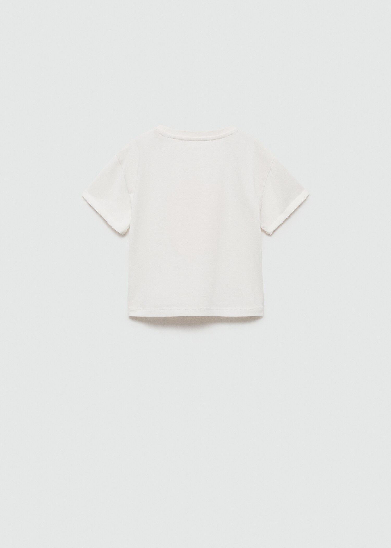 T-shirt coton relief ananas - Verso de l’article