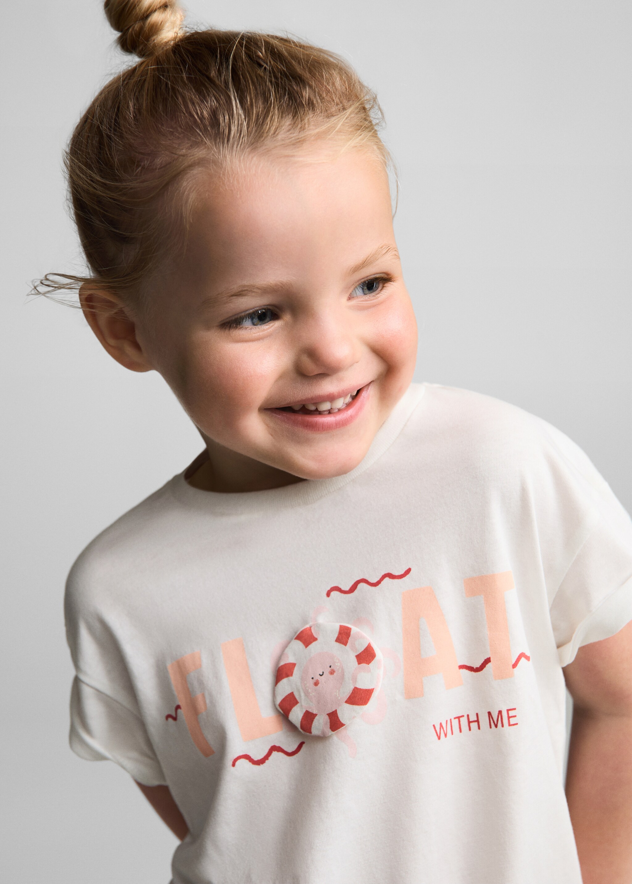 T-shirt message imprimé - Détail de l'article 1
