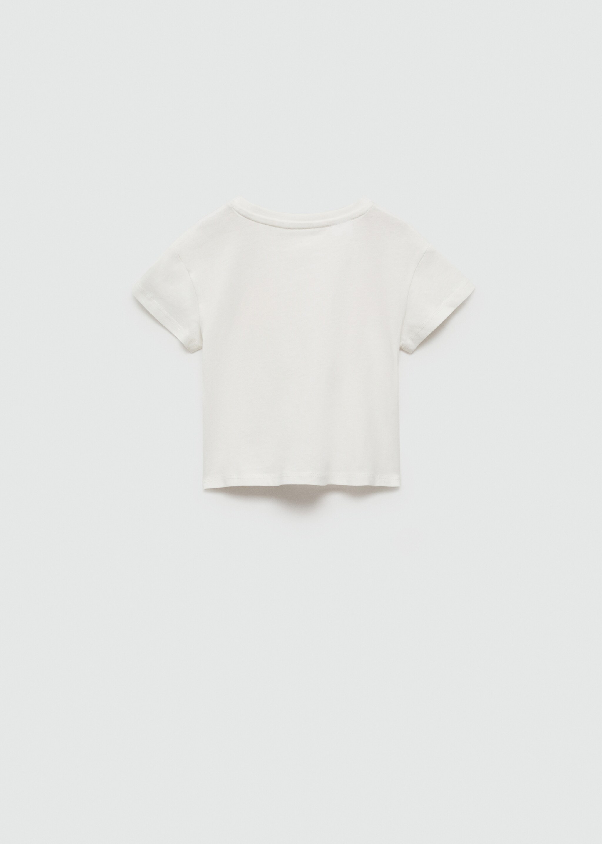 T-shirt message imprimé - Verso de l’article