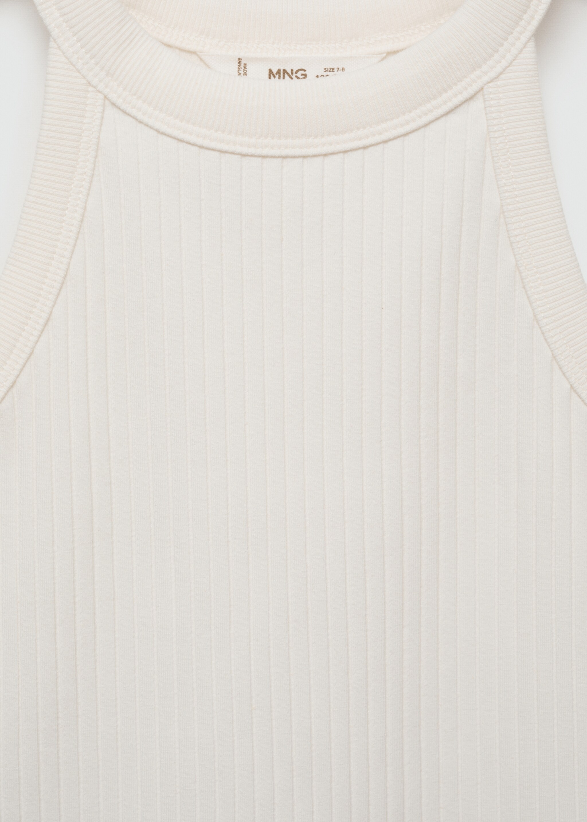 Ribbed strap top - Details of the article 8