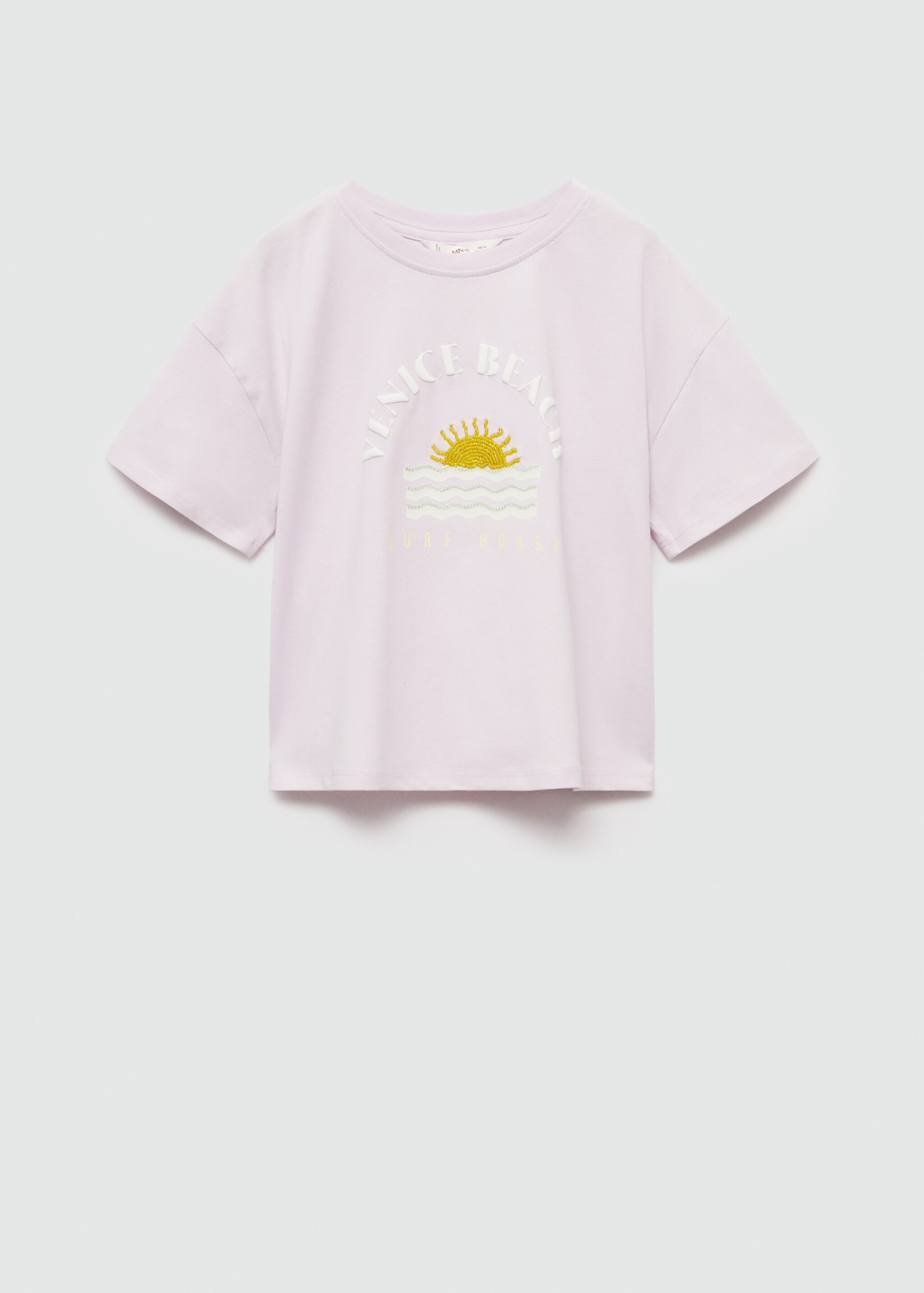 Sequin print T-shirt - Article without model