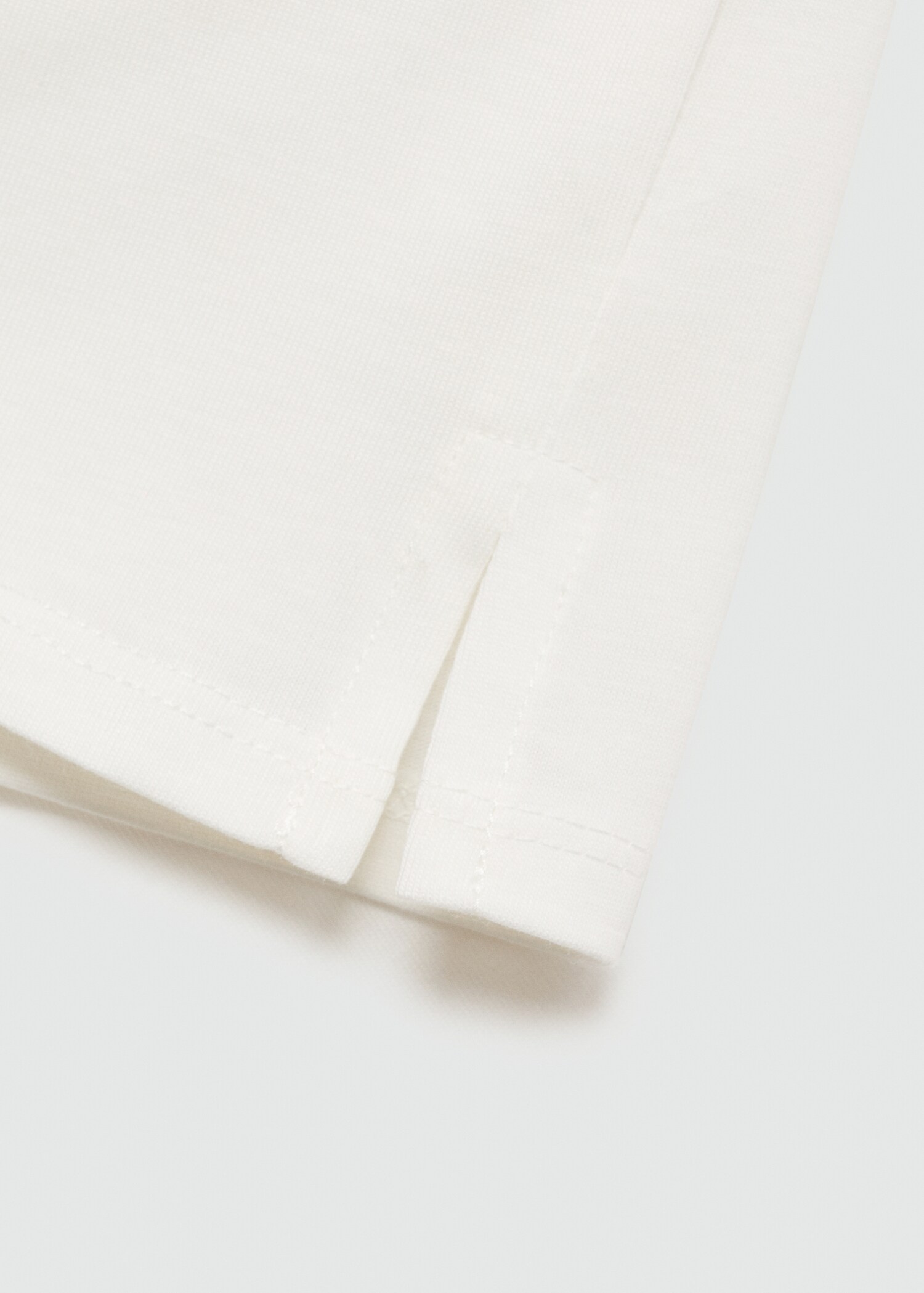 Embroidered message T-shirt - Details of the article 0
