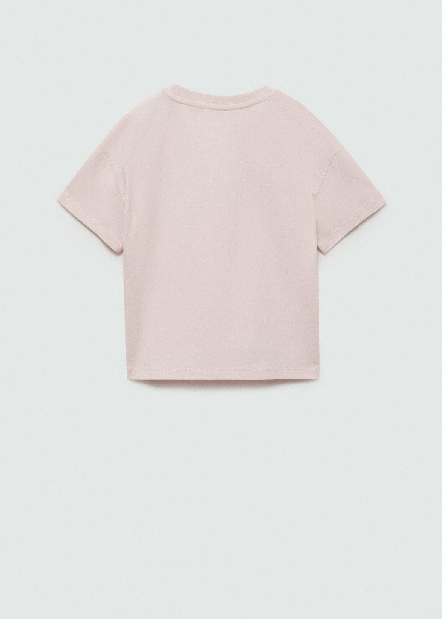 Printed cotton-blend T-shirt - Reverse of the article