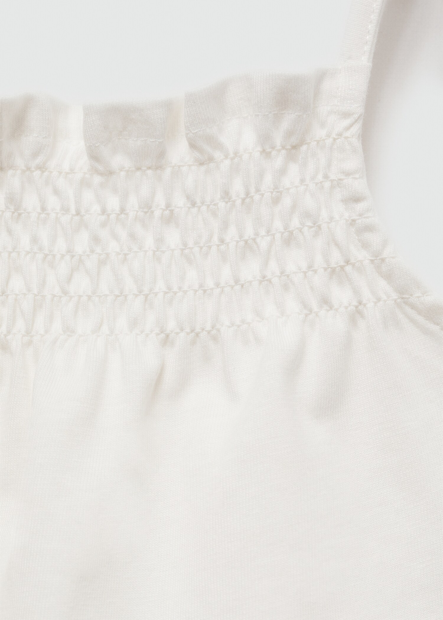 T-Shirt mit gerafftem Ausschnitt - Detail des Artikels 8