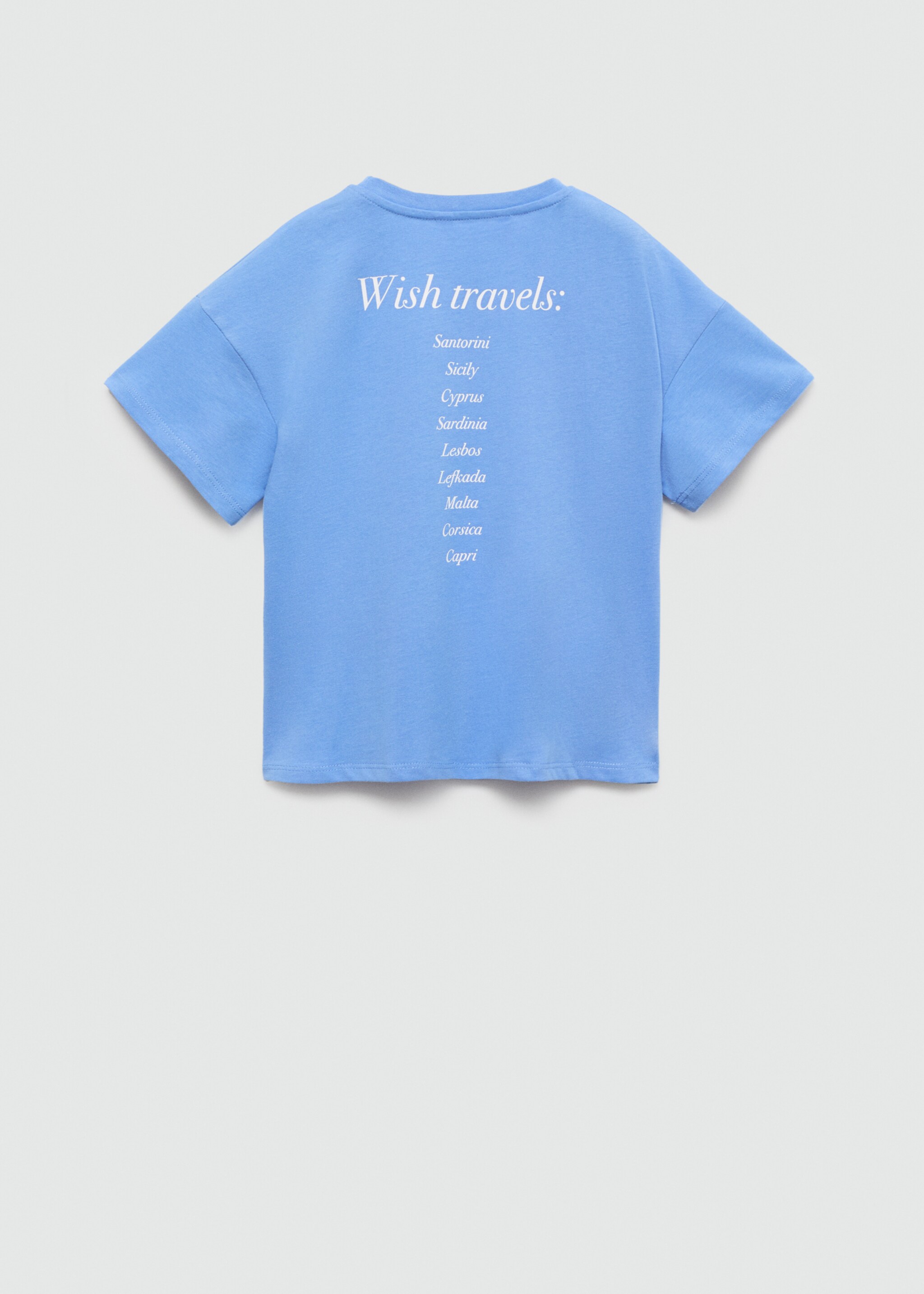 Knot detail T-shirt - Reverse of the article