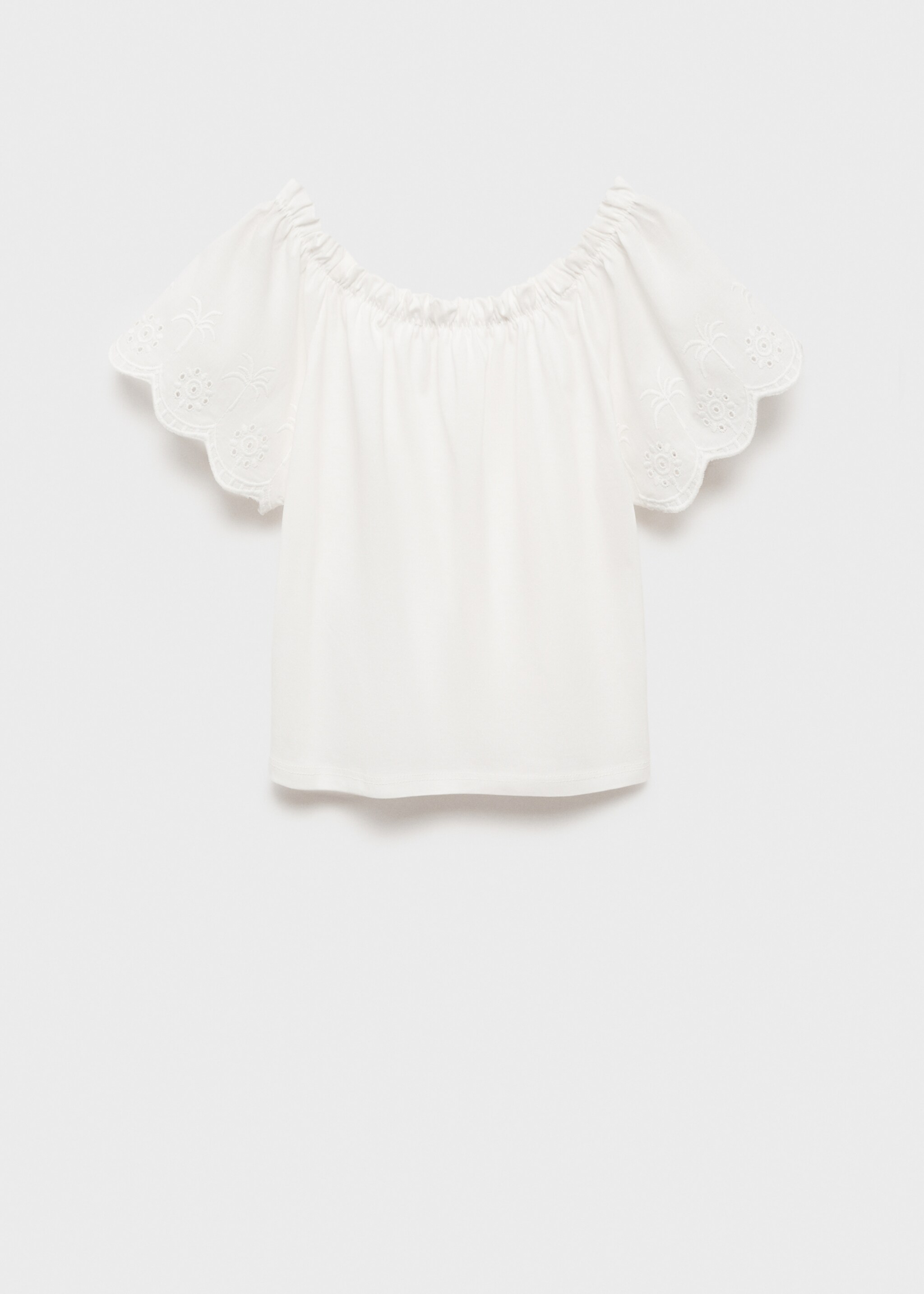 T-Shirt mit Stickereien - Artikel ohne Model