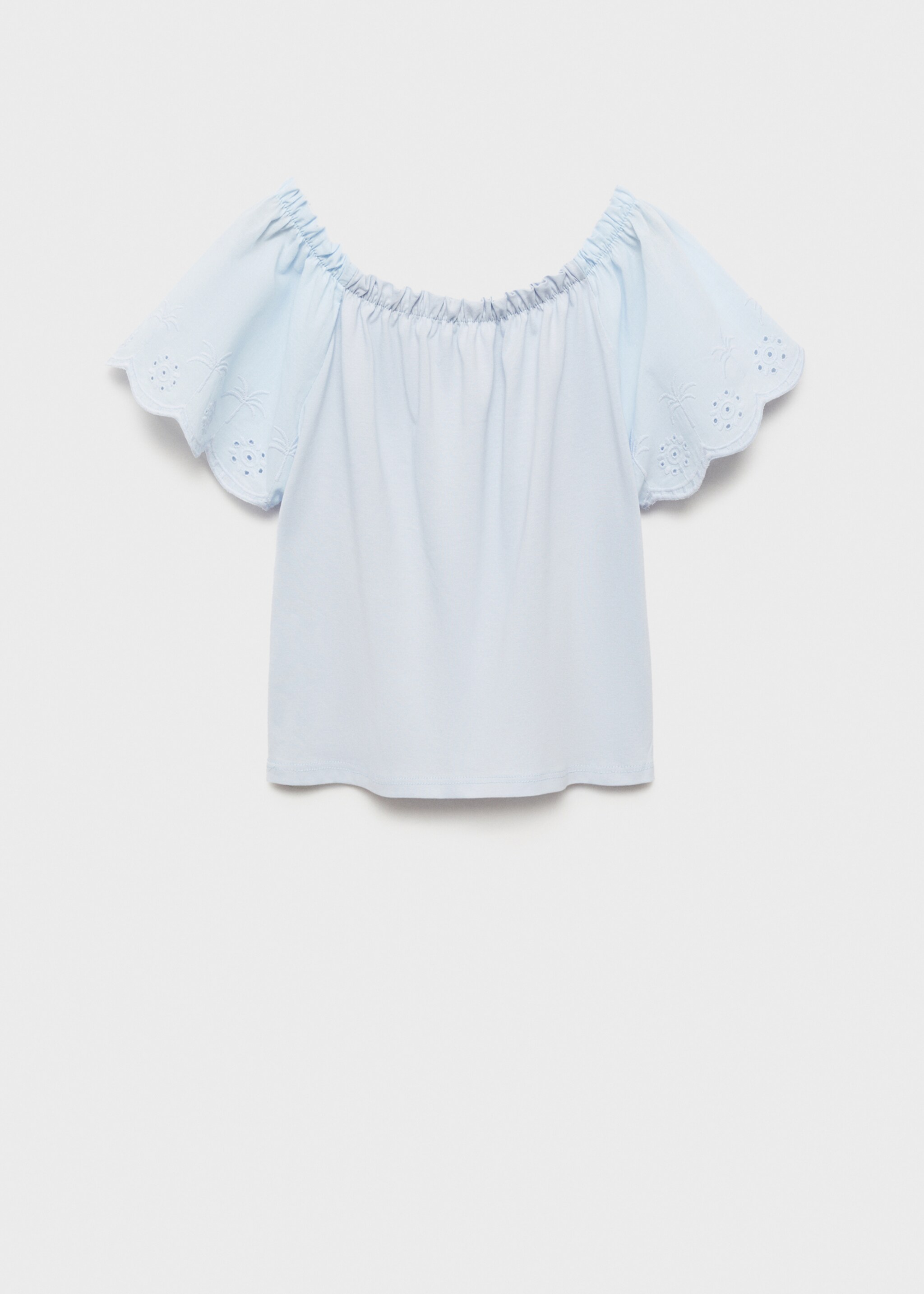 Embroidered detail T-shirt - Article without model
