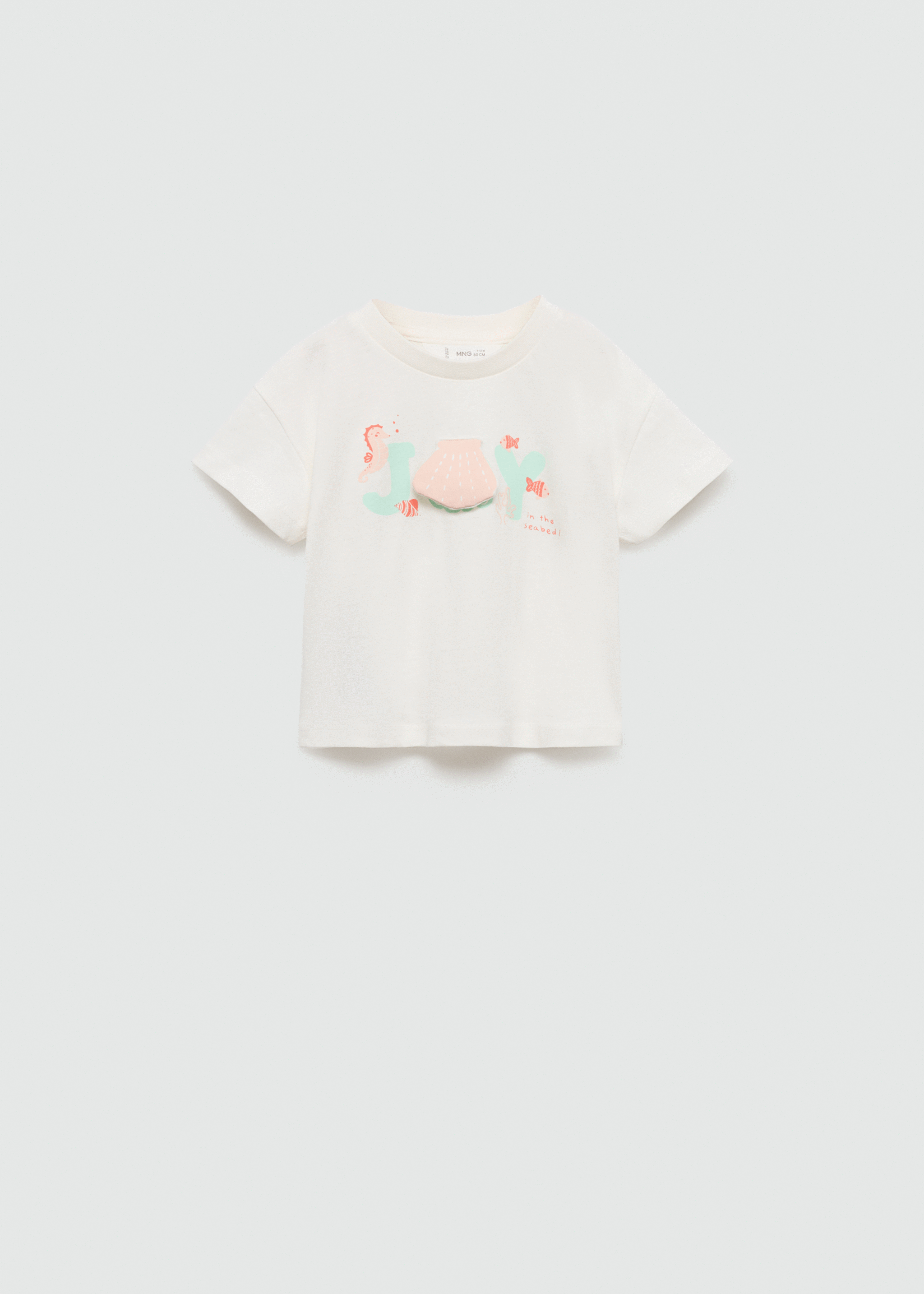 T-shirt imprimé détails relief - Détail de l'article 9