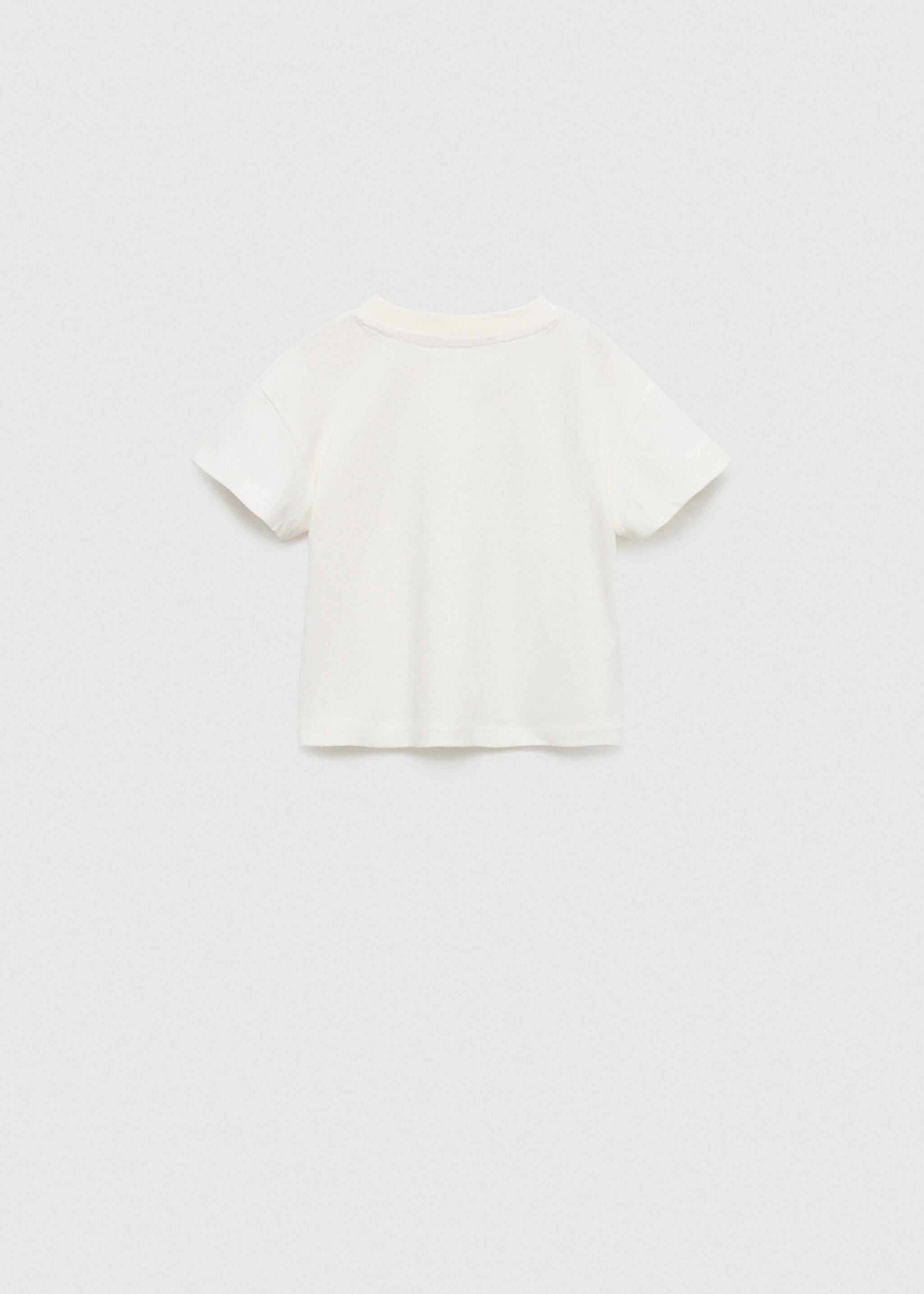 T-shirt imprimé détails relief - Verso de l’article