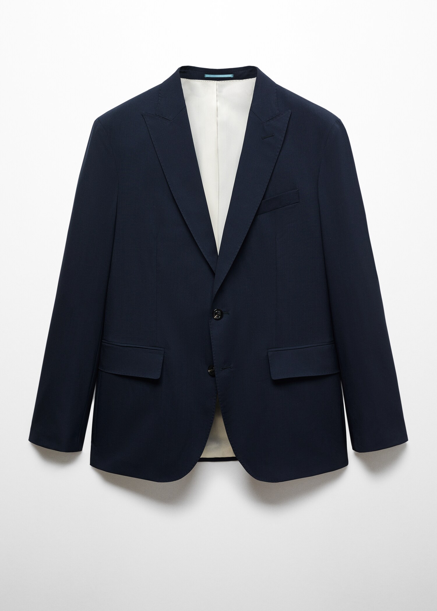 Oblekové sako slim fit 100% panenská vlna - Zboží bez modelu