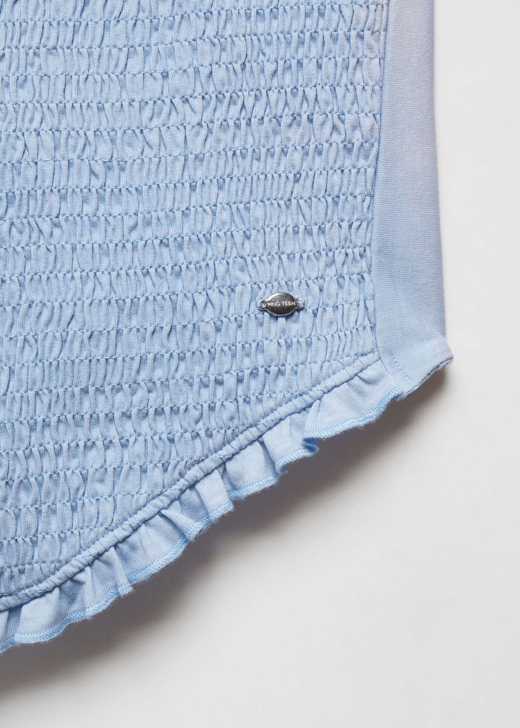 Ruched cotton top - Details of the article 8