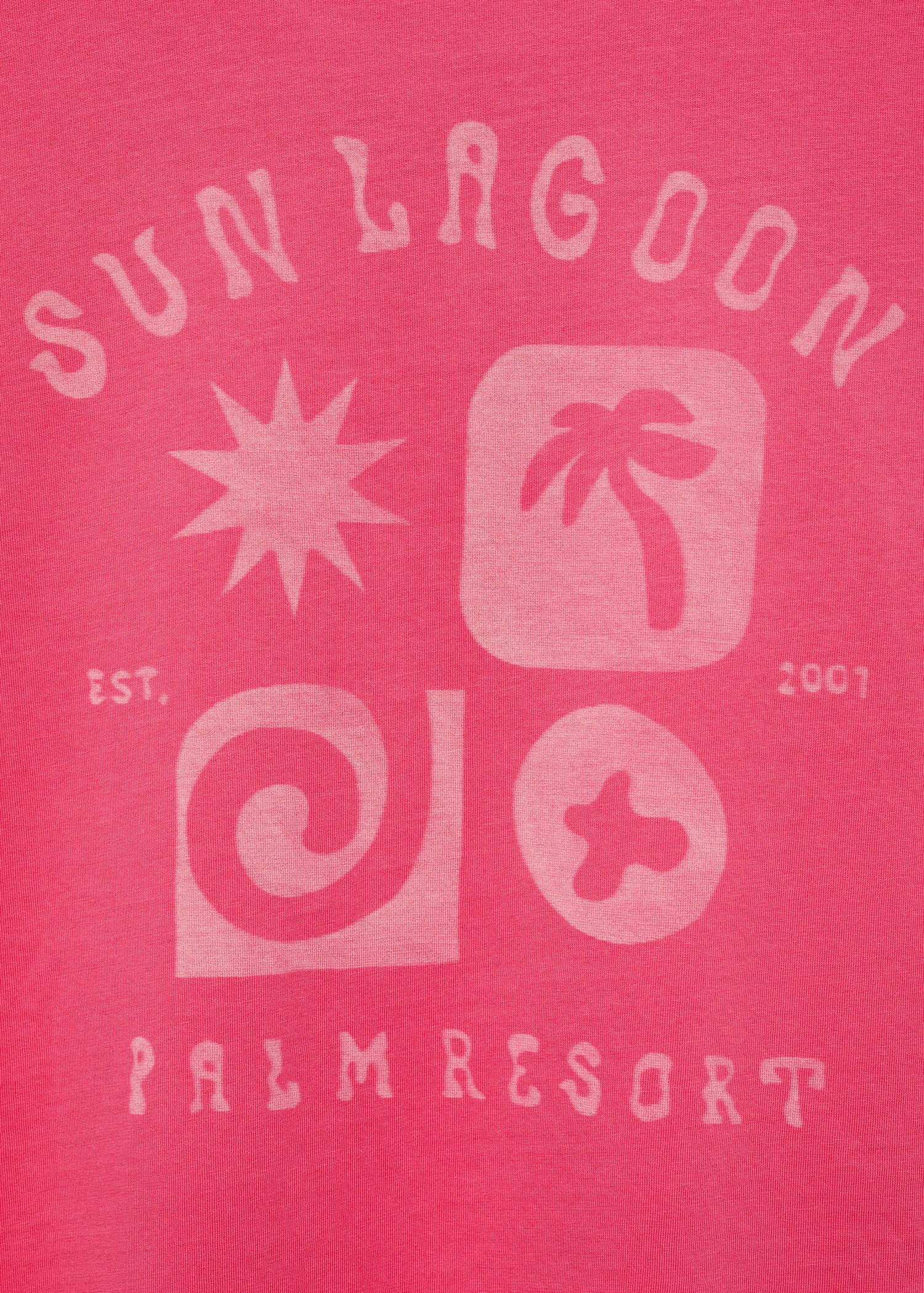 Printed cotton-blend T-shirt - Details of the article 8