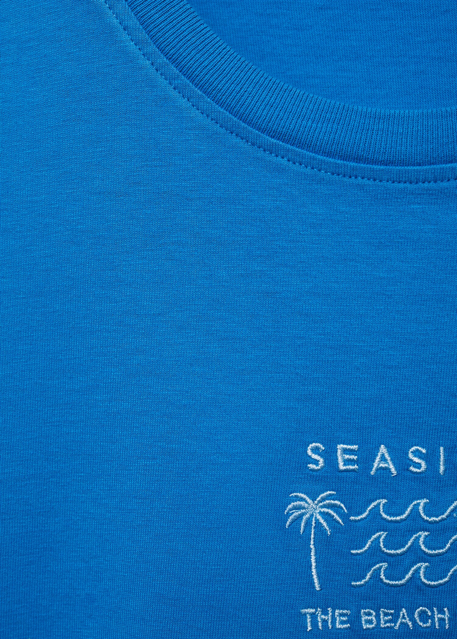 Embroidered message T-shirt - Details of the article 8