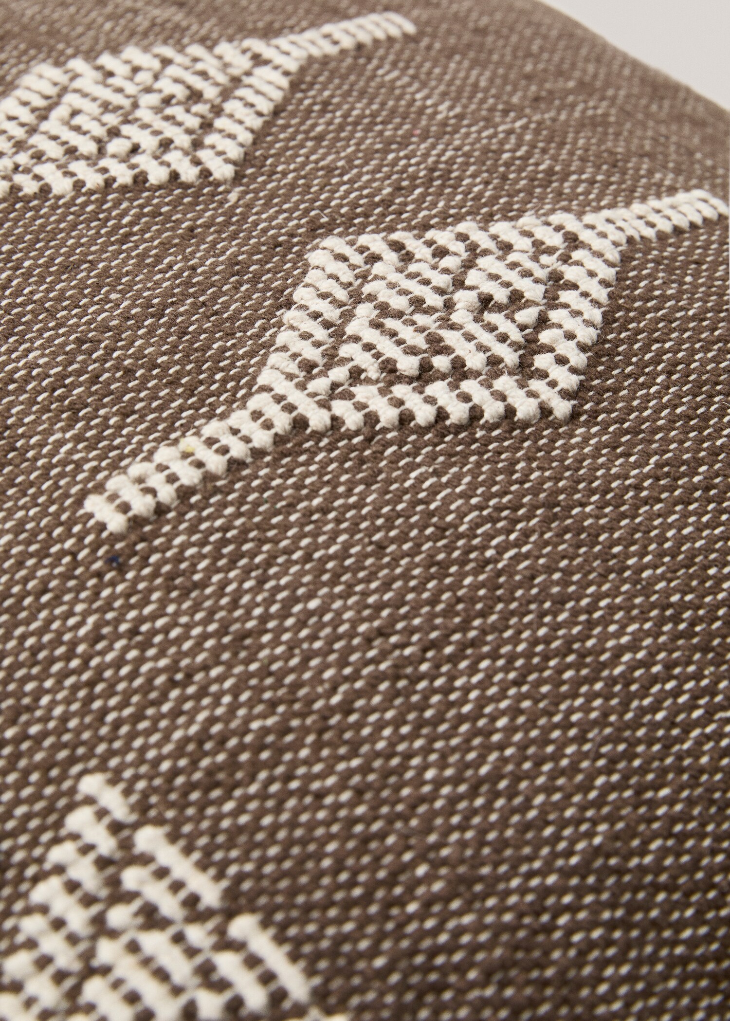 Funda de cojín bordado geométrico 45x45cm - Detalle del artículo 4