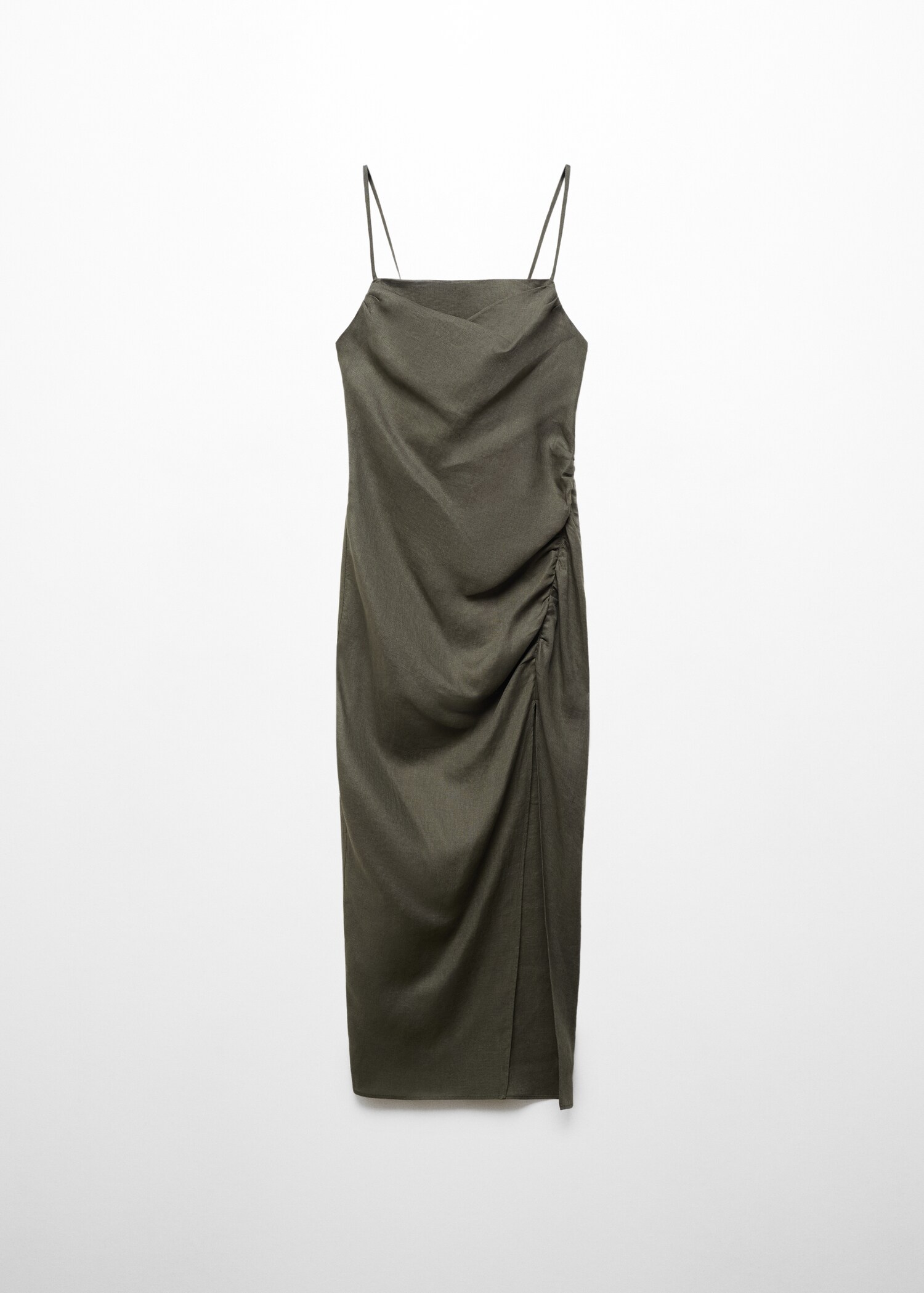 Robe ouverture détail drapé - Article sans modèle