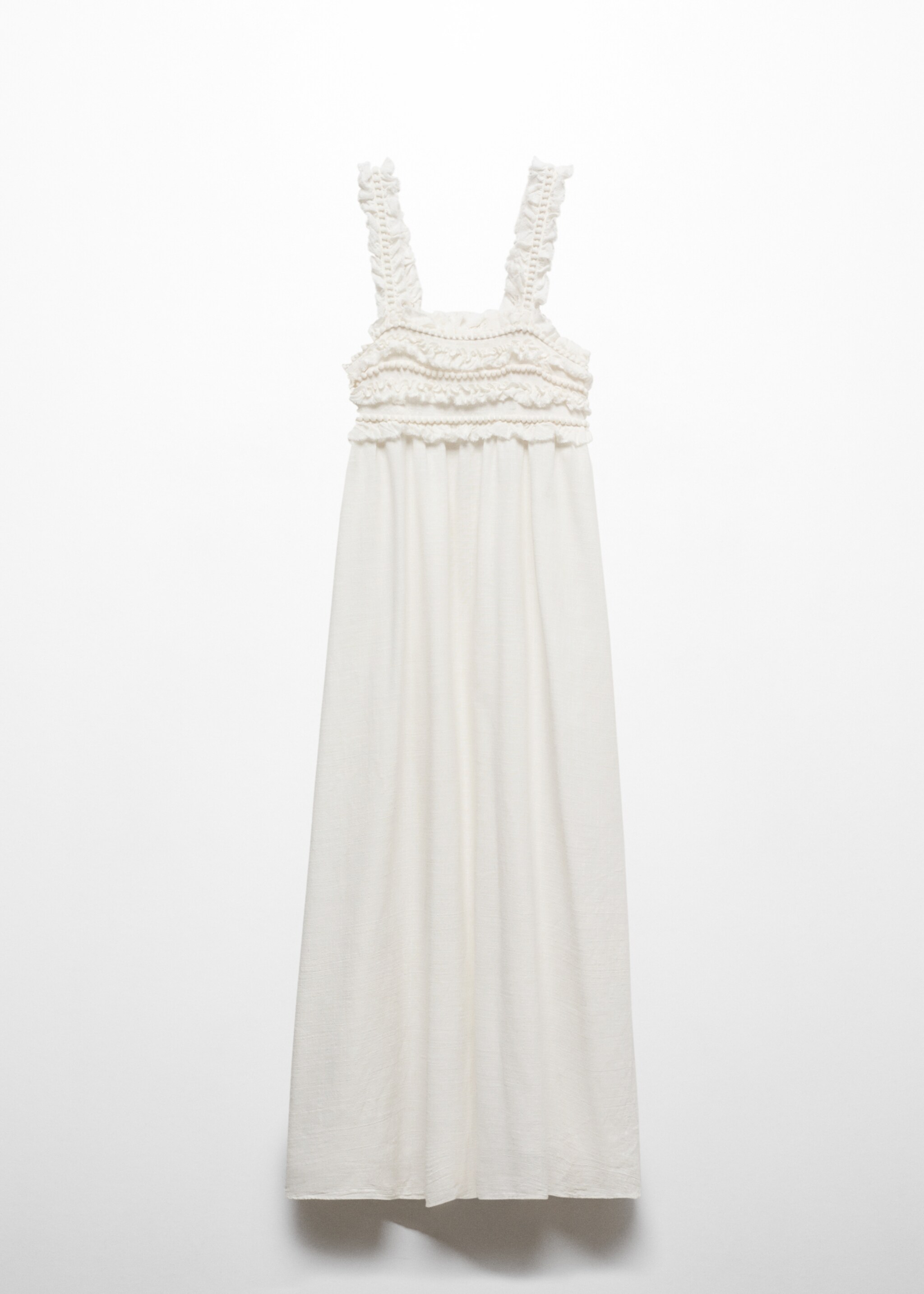 Trägerkleid mit Fransendetail - Artikel ohne Model