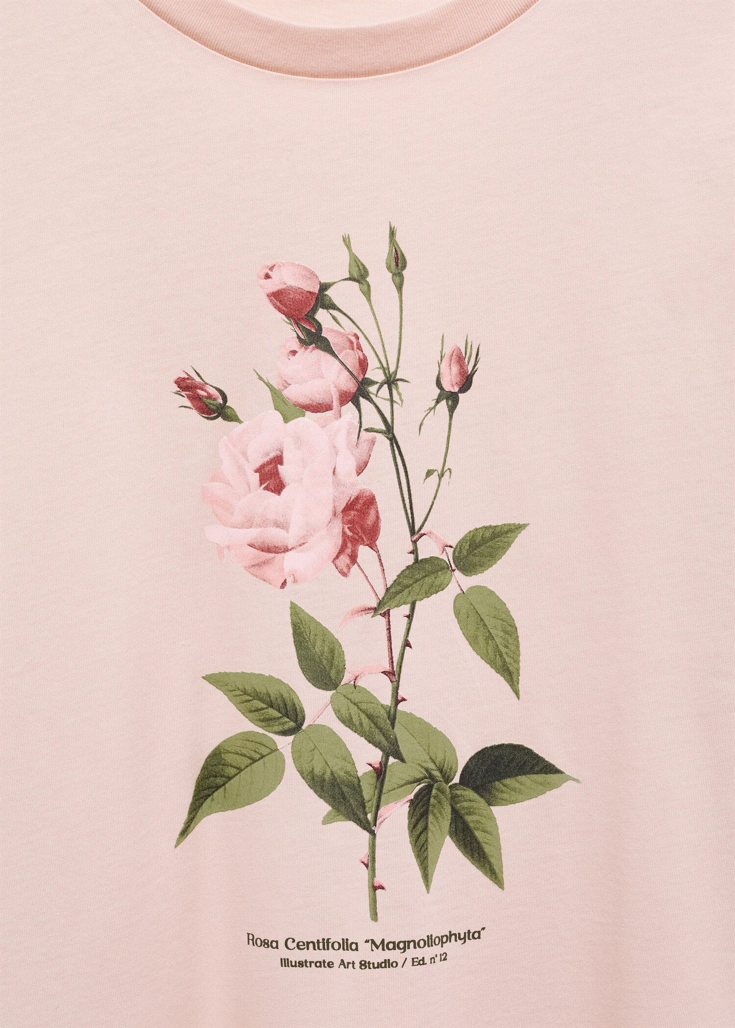 Printed cotton-blend t-shirt - Details of the article 8