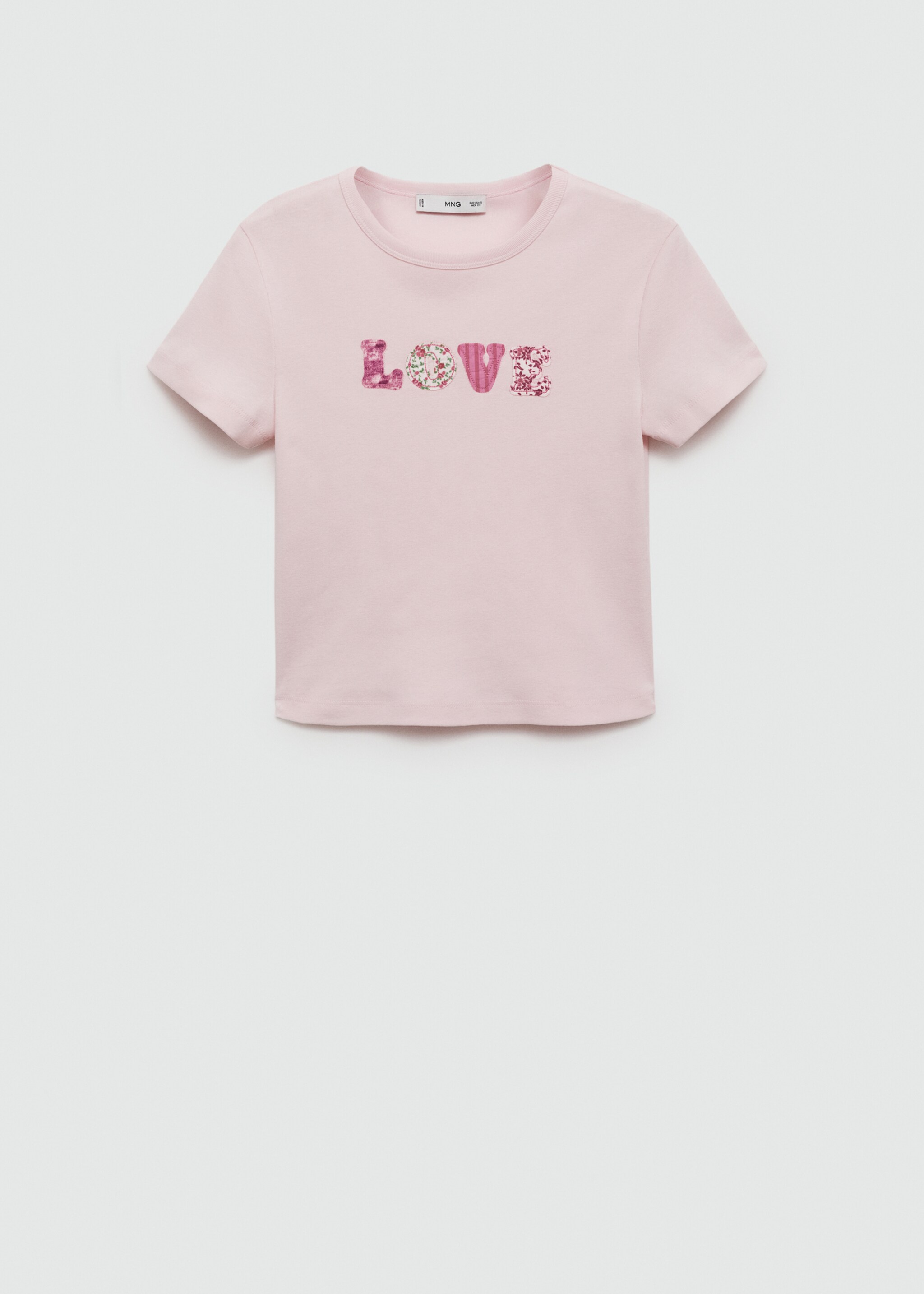 Printed cotton-blend t-shirt - Article without model