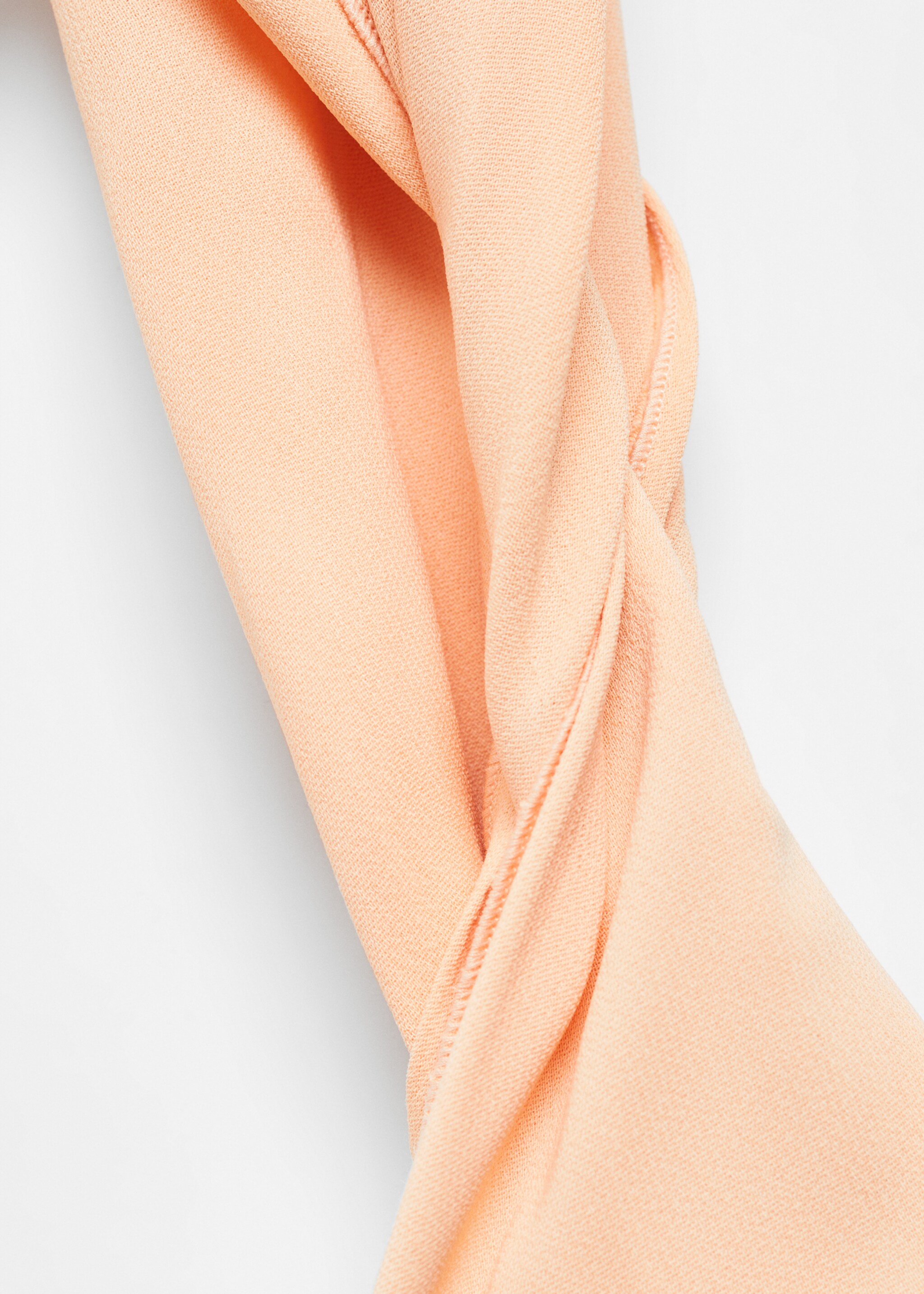 Asymmetrical dress with decorative stitching - Details of the article 8