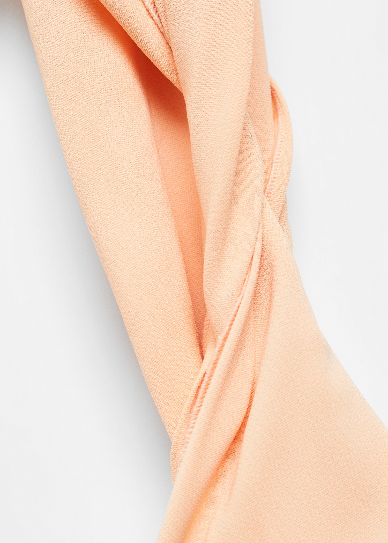 Asymmetrical dress with decorative stitching - Details of the article 8