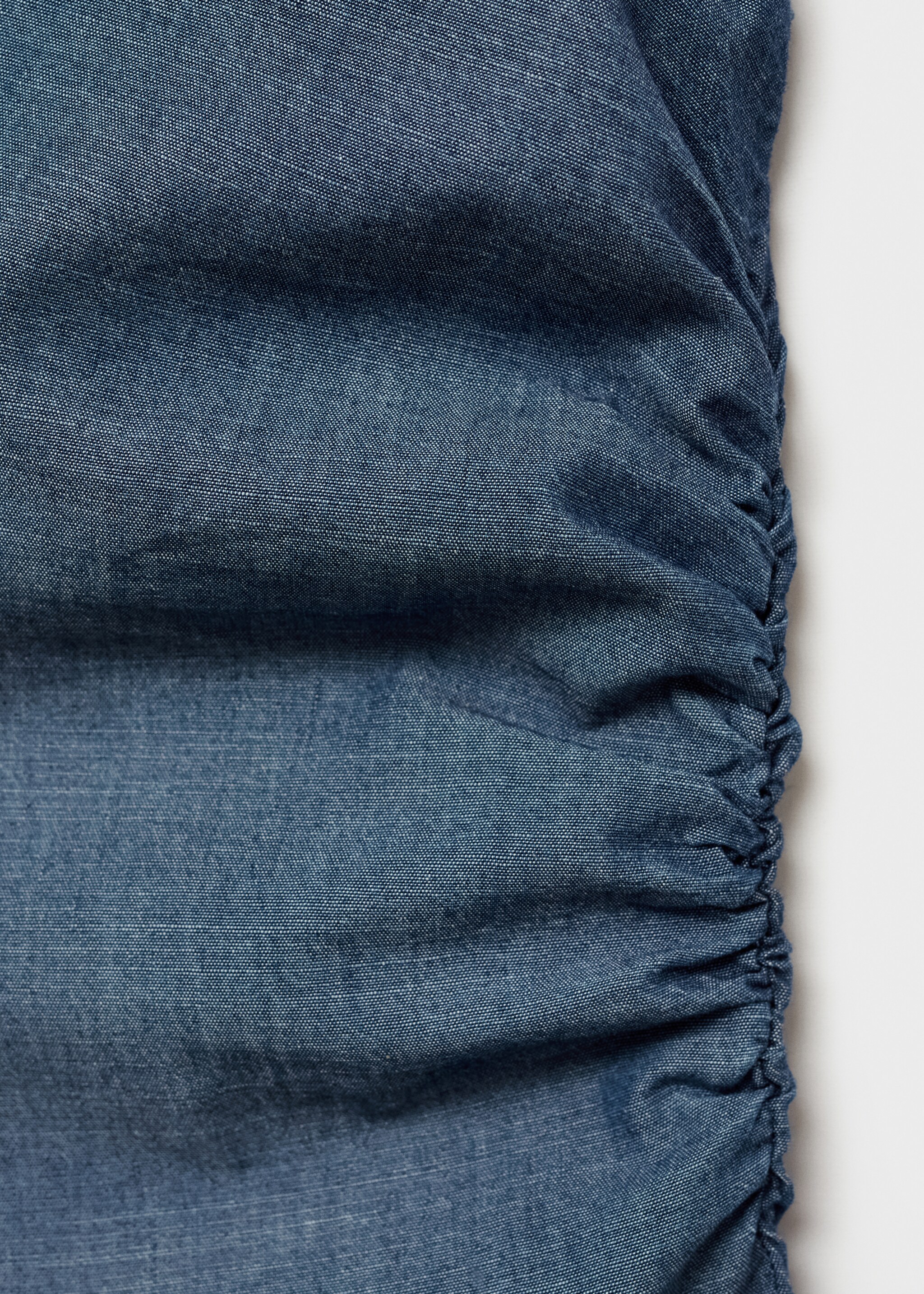 Denim shirt dress - Details of the article 8