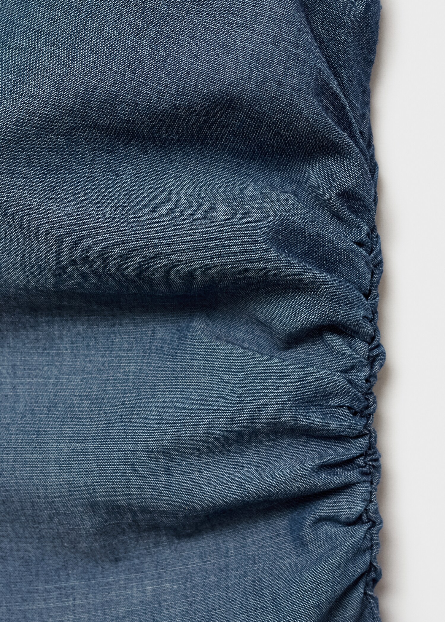 Denim shirt dress - Details of the article 8
