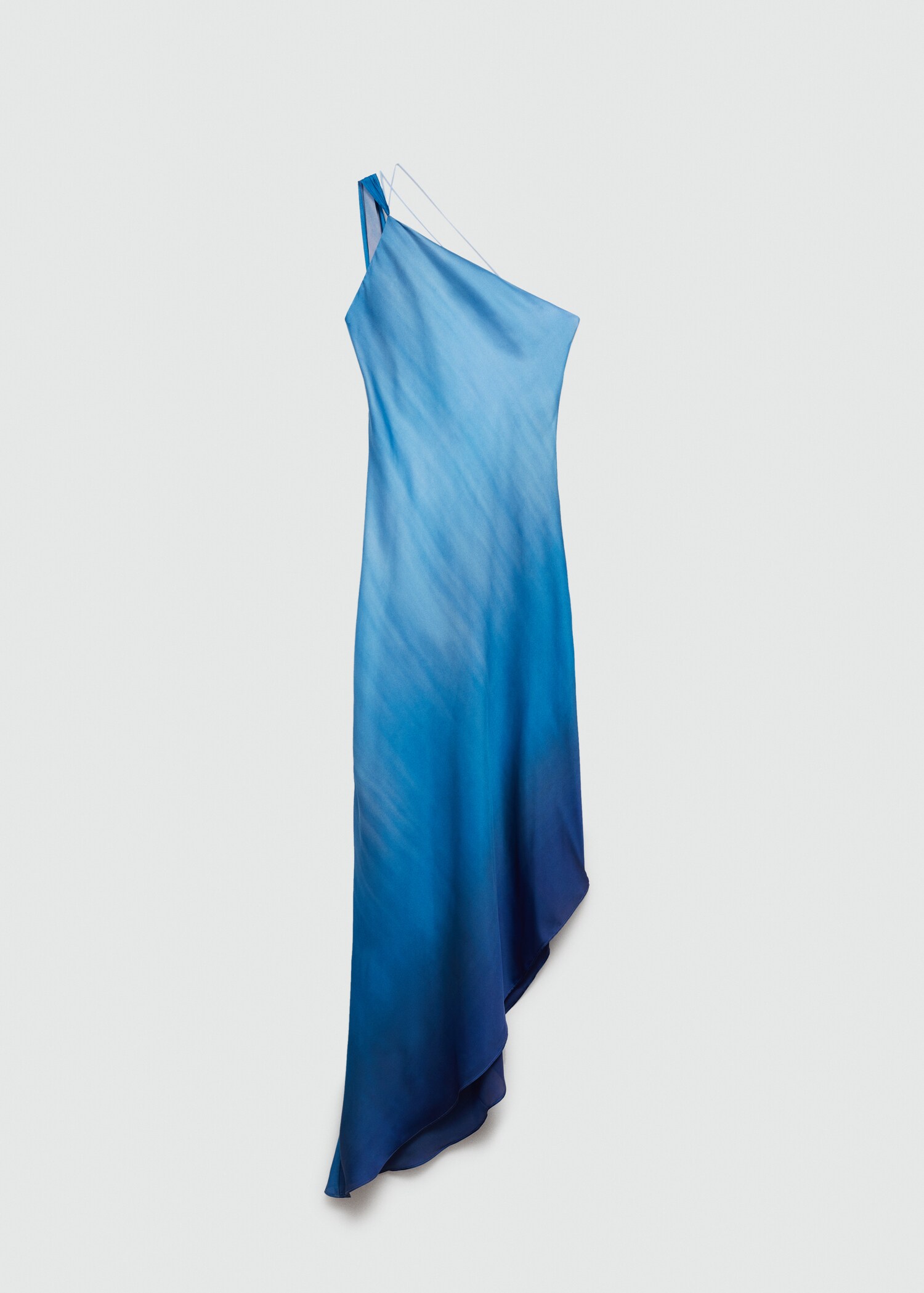 Asymmetrisches Kleid mit Farbverlauf - Artikel ohne Model