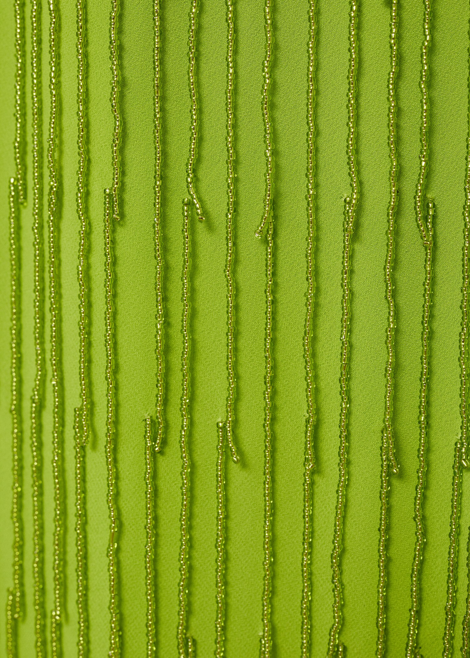 Vestido halter flecos pedrería - Detalle del artículo 8