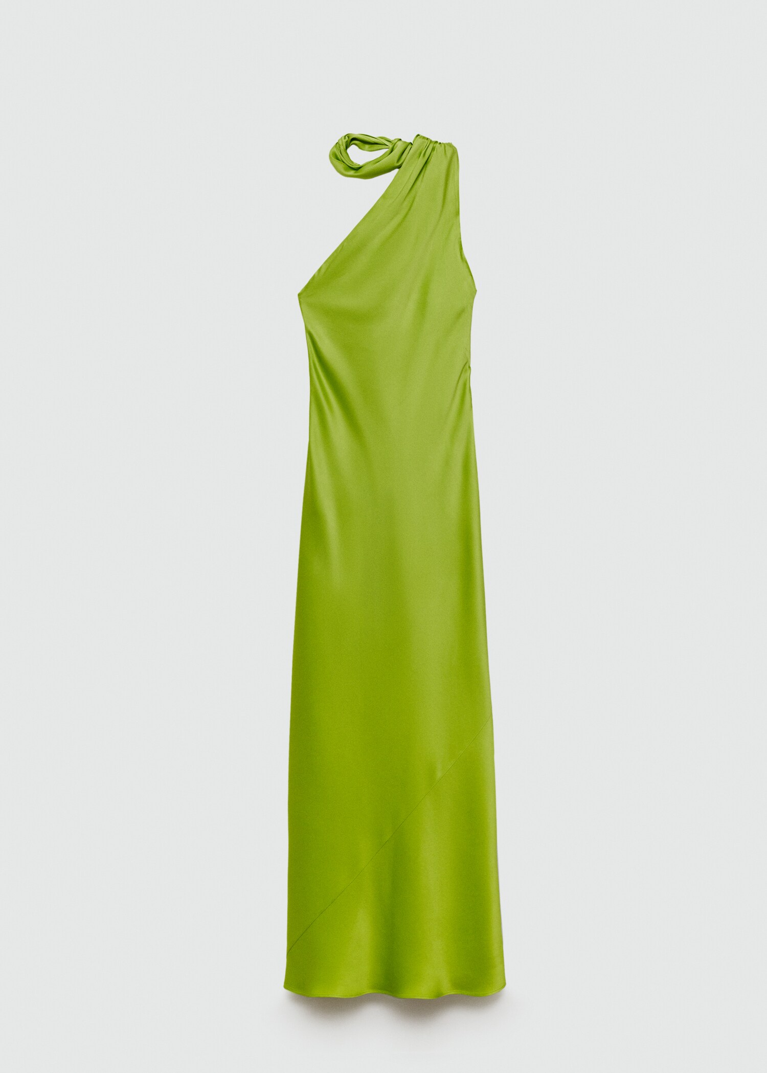 Asymmetrical bow-neck dress - Article without model
