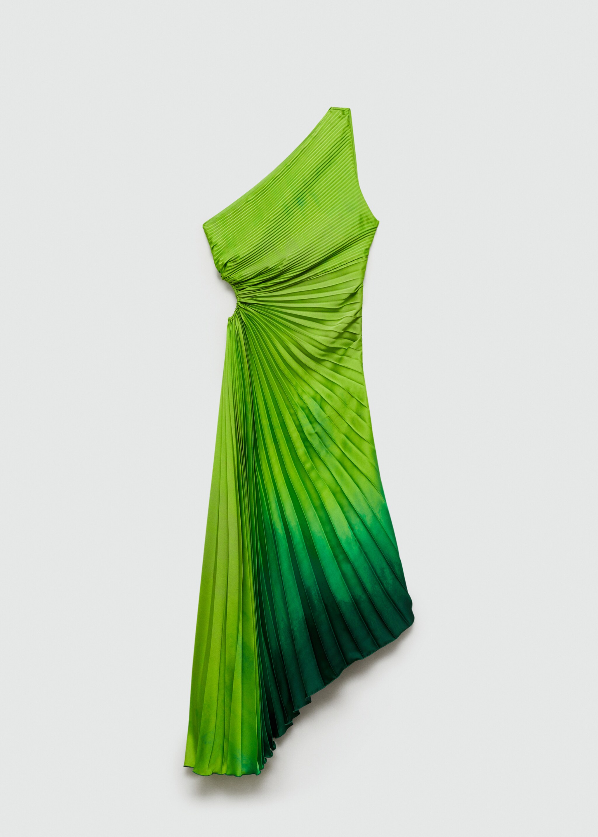 Asymmetrical pleated dress - Article without model